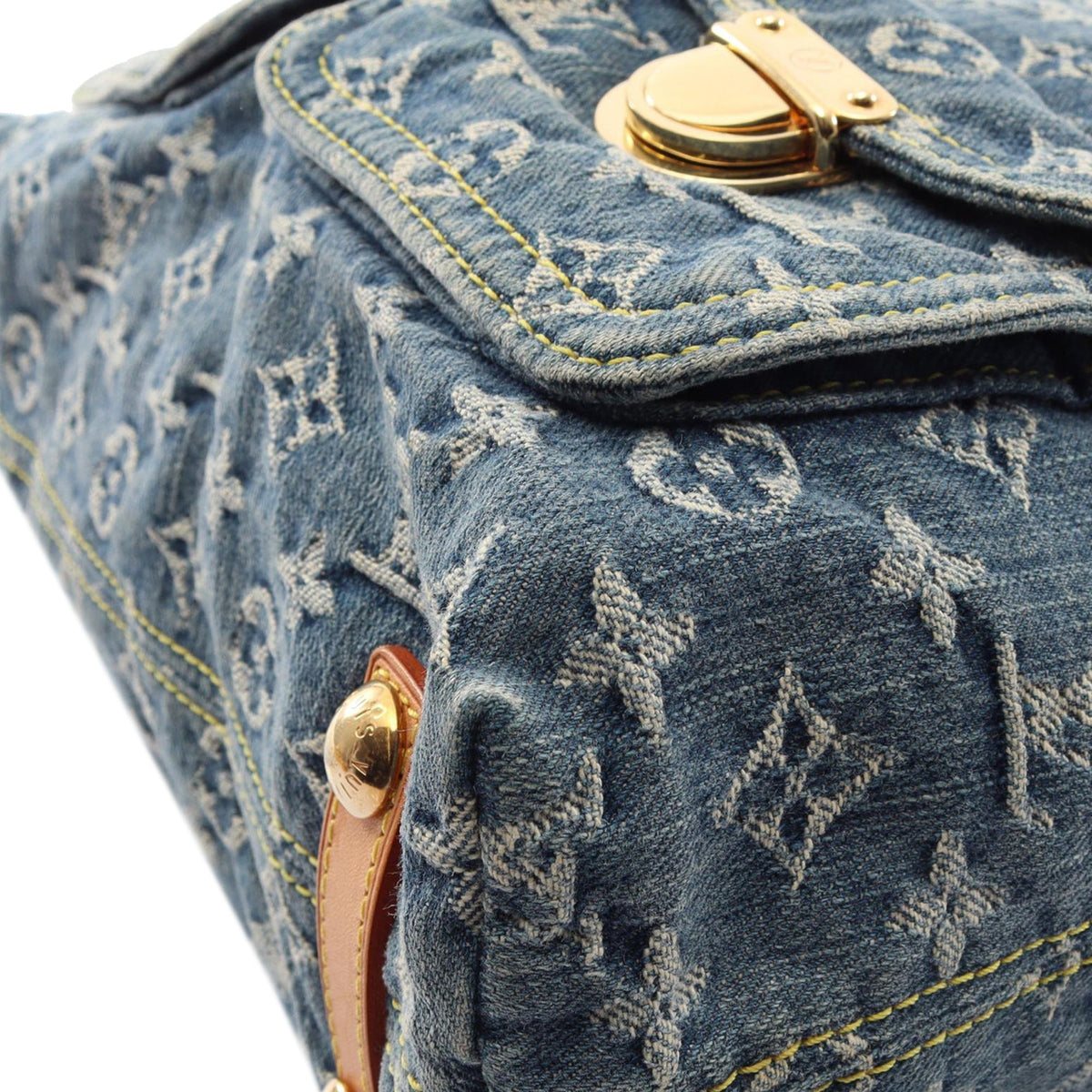 Louis Vuitton Monogram Denim Baggy GM