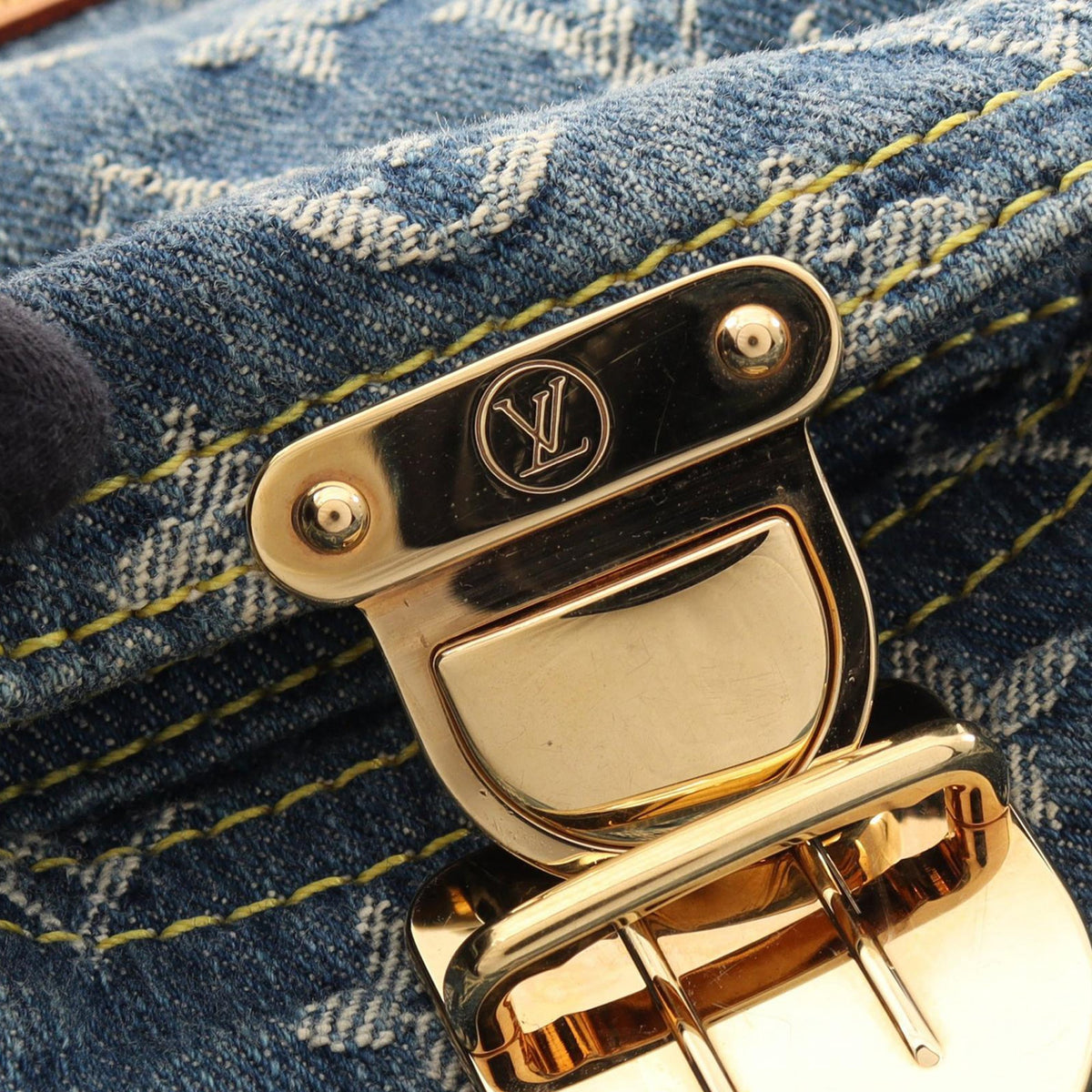 Louis Vuitton Monogram Denim Baggy GM