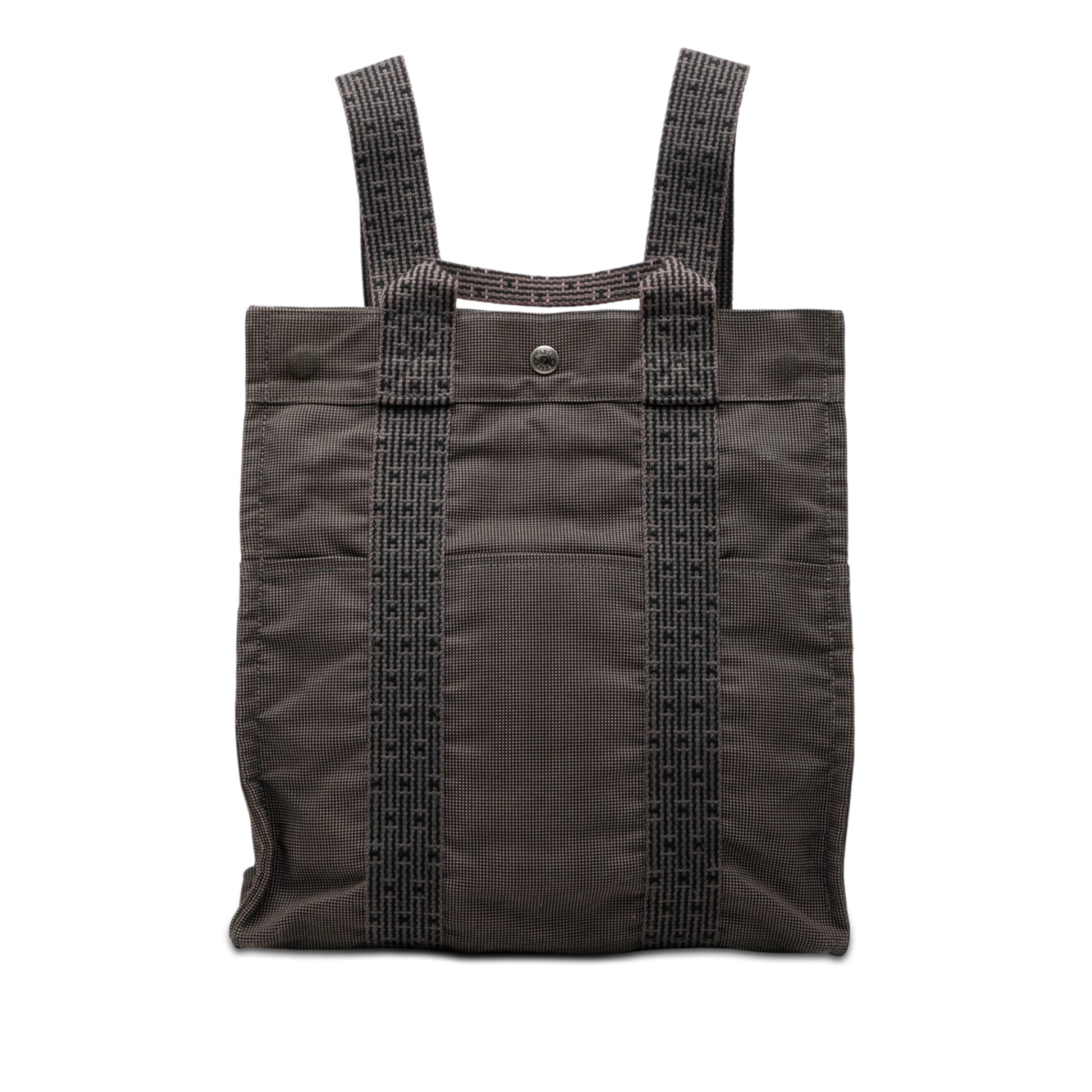 Hermès Canvas Herline Backpack MM