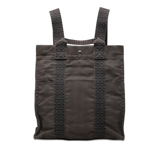 Hermès Canvas Herline Backpack MM