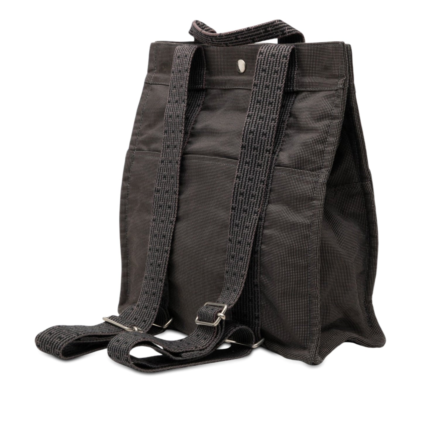 Hermès Canvas Herline Backpack MM