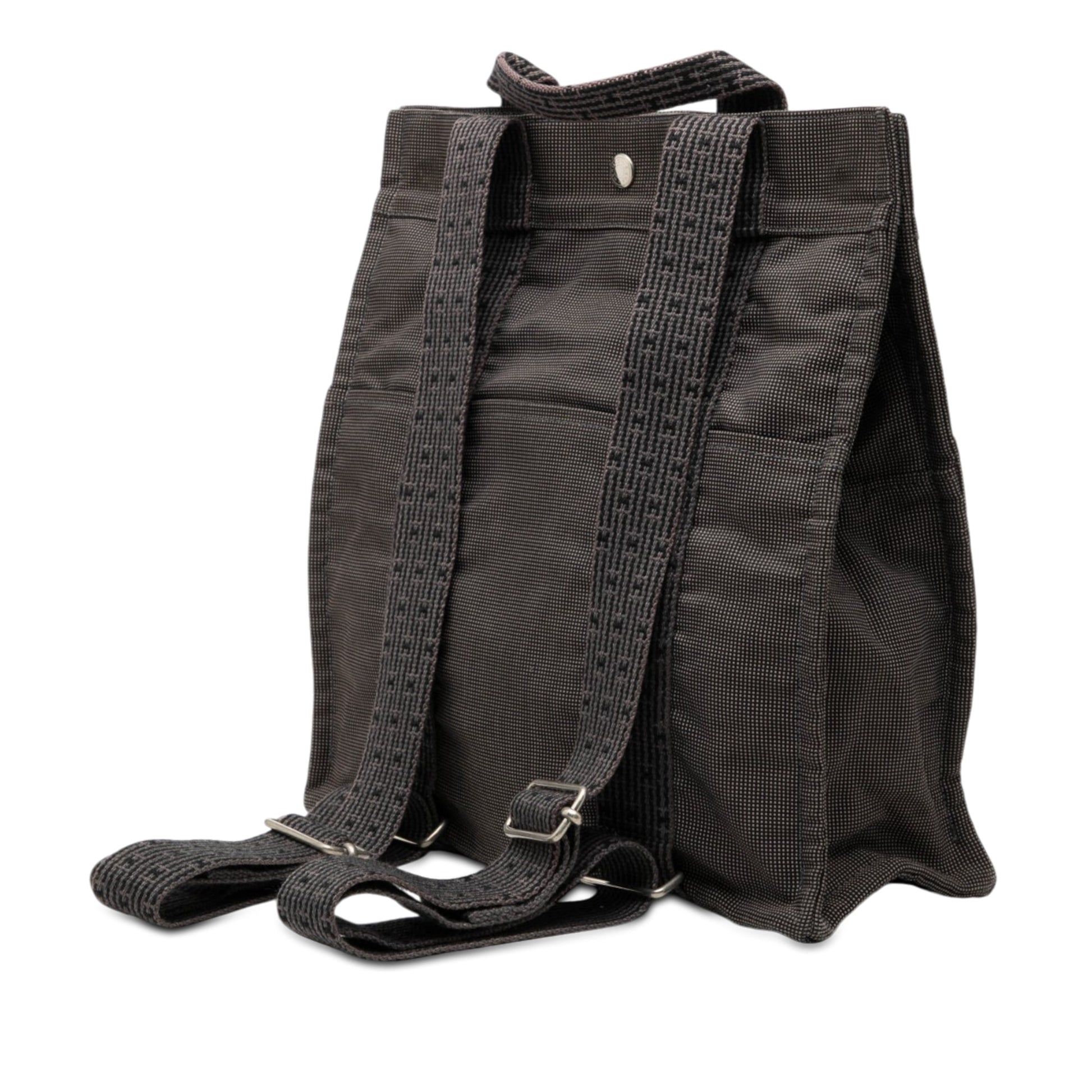 Hermès Canvas Herline Backpack MM