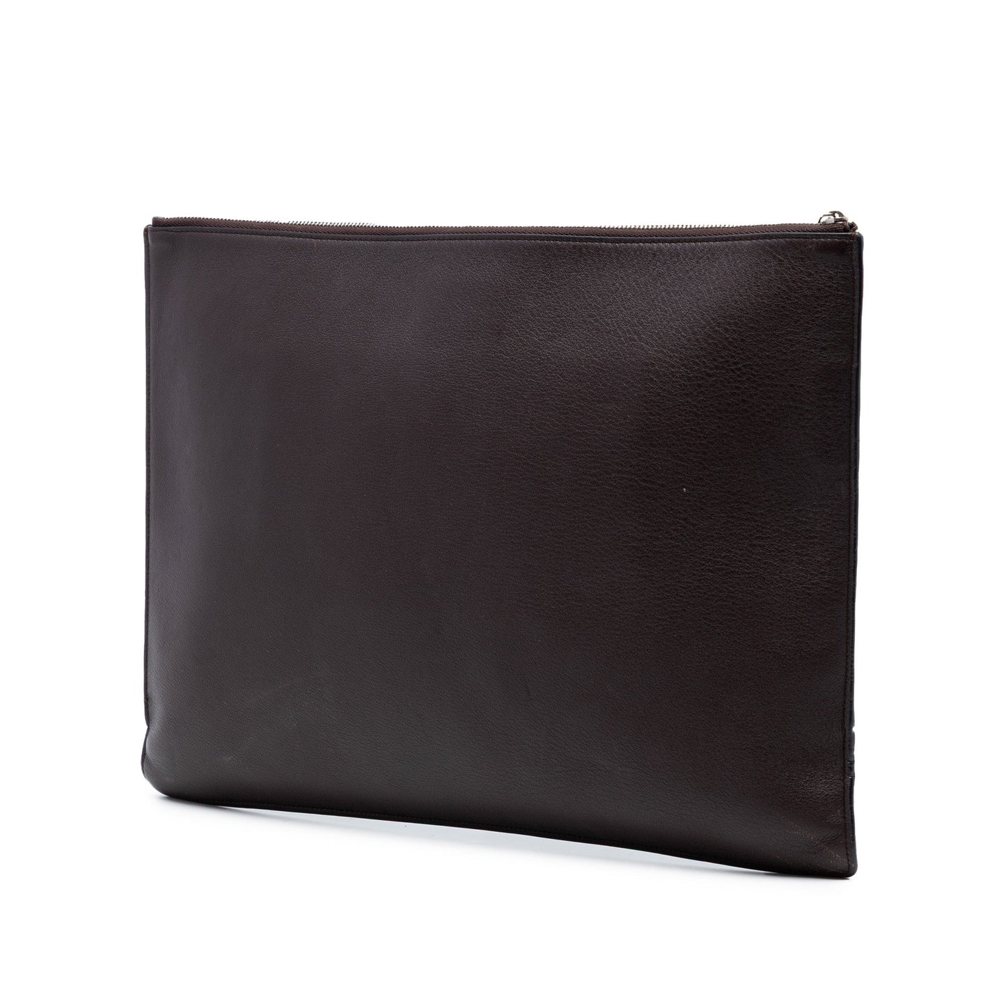 LOEWE Tricolor Leather Puzzle Clutch
