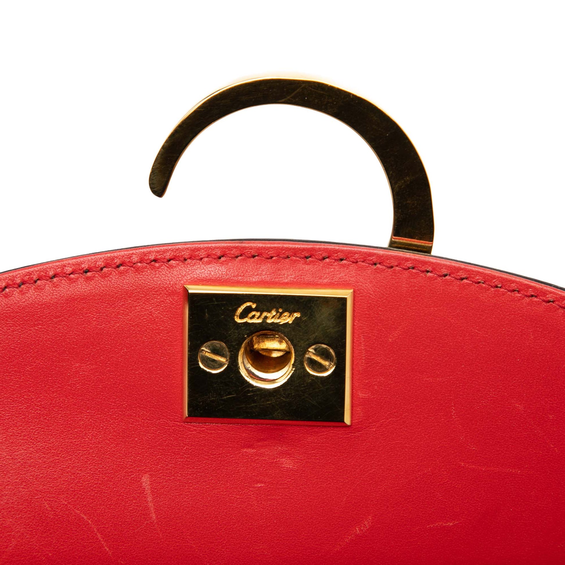 Cartier Leather Panthere Crossbody