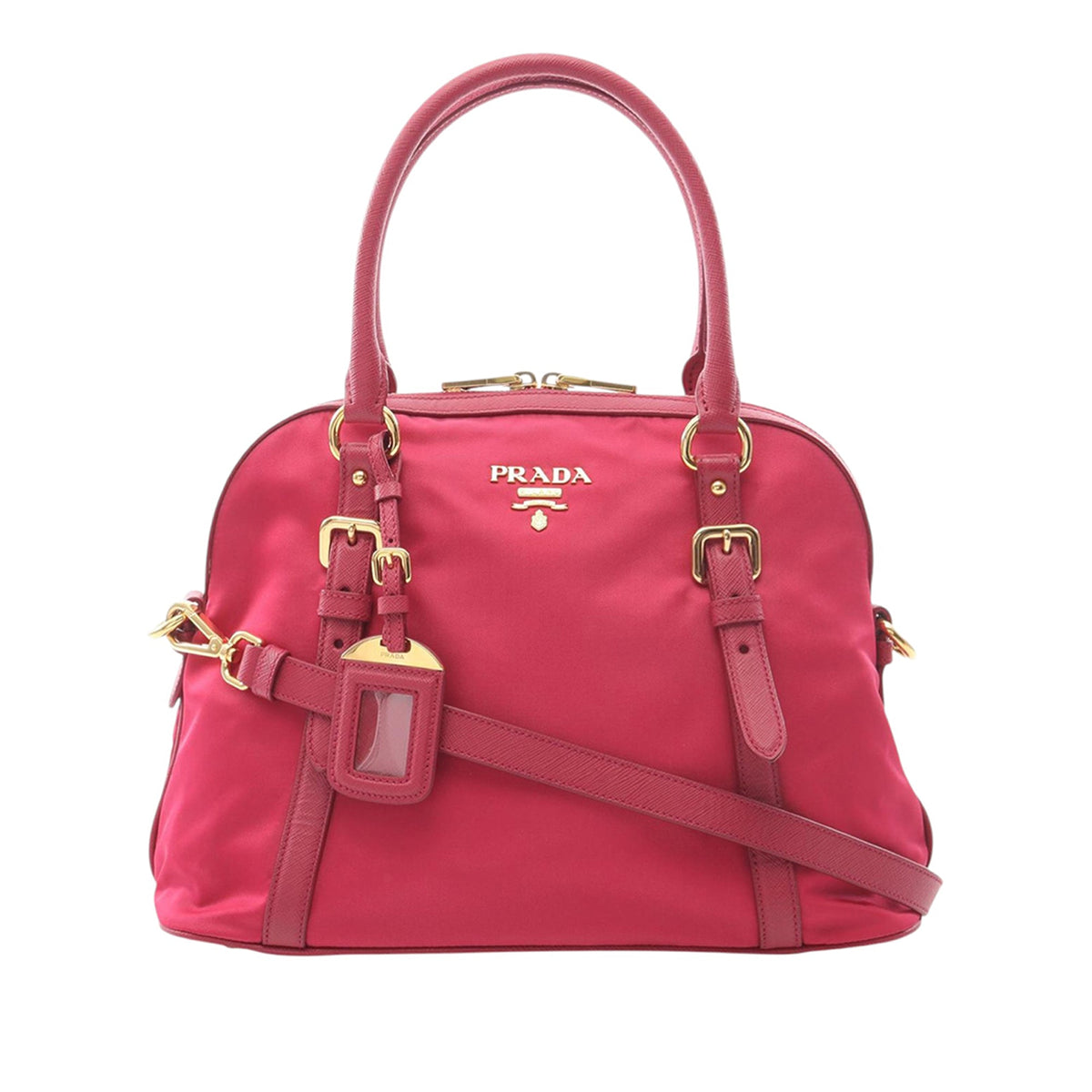 Prada Tessuto Dome Satchel