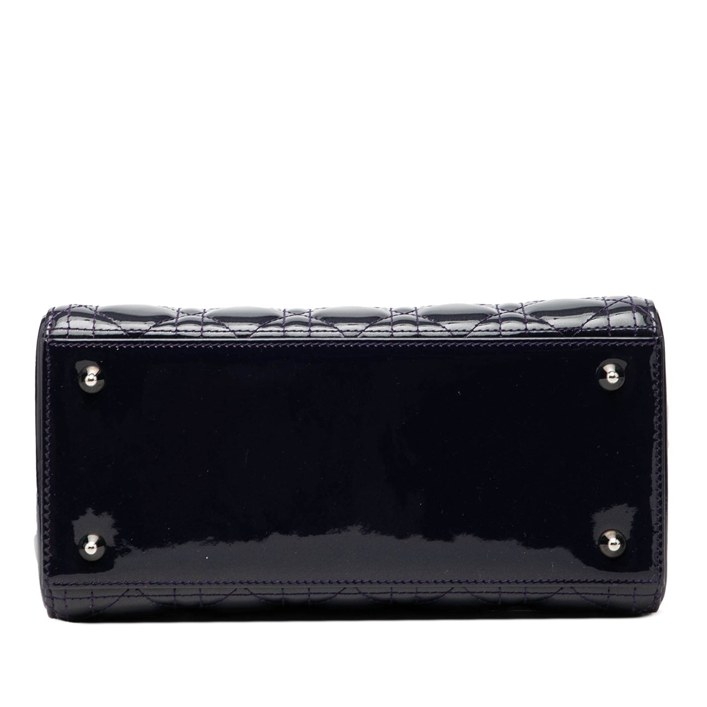 Dior Medium Patent Cannage Lady Dior
