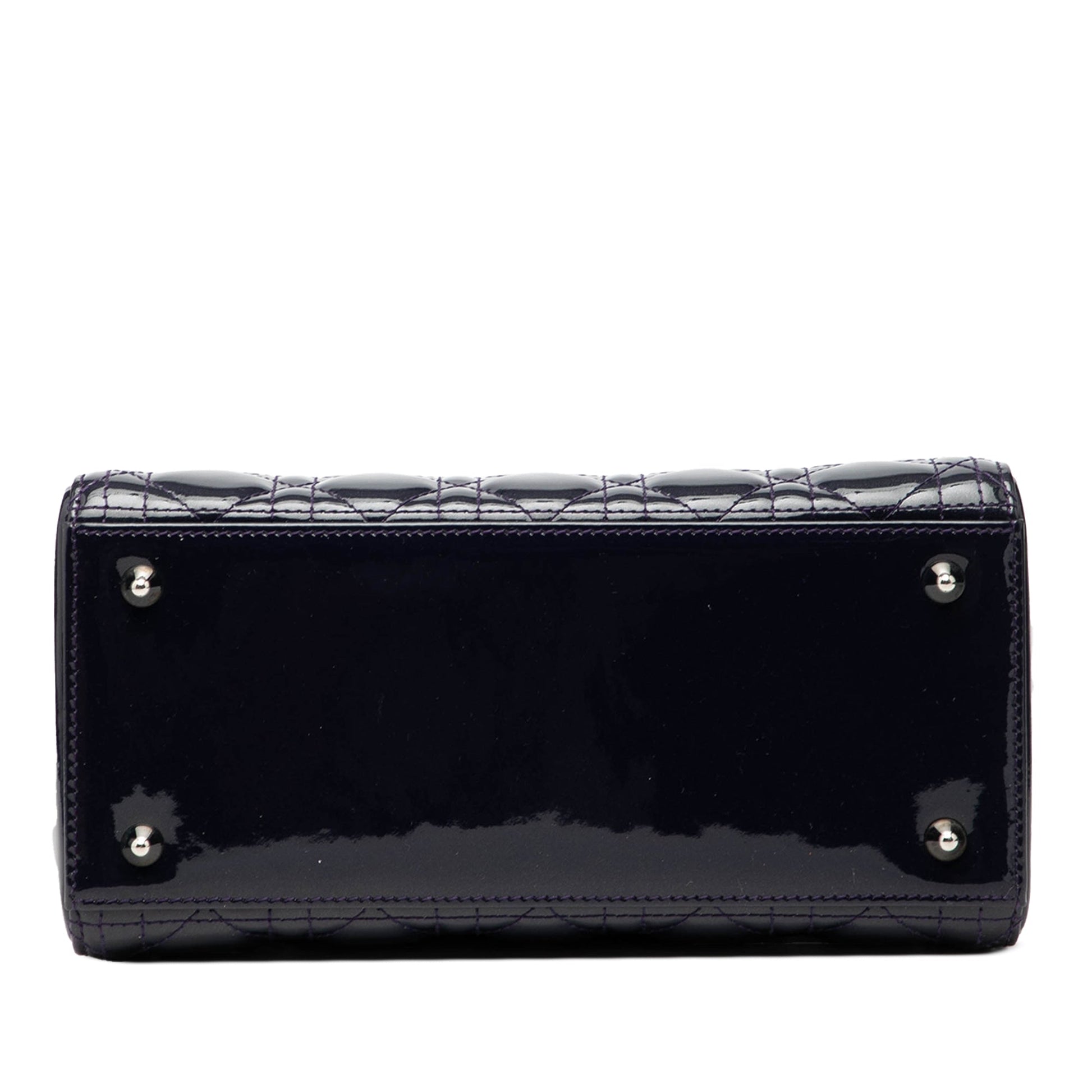 Dior Medium Patent Cannage Lady Dior