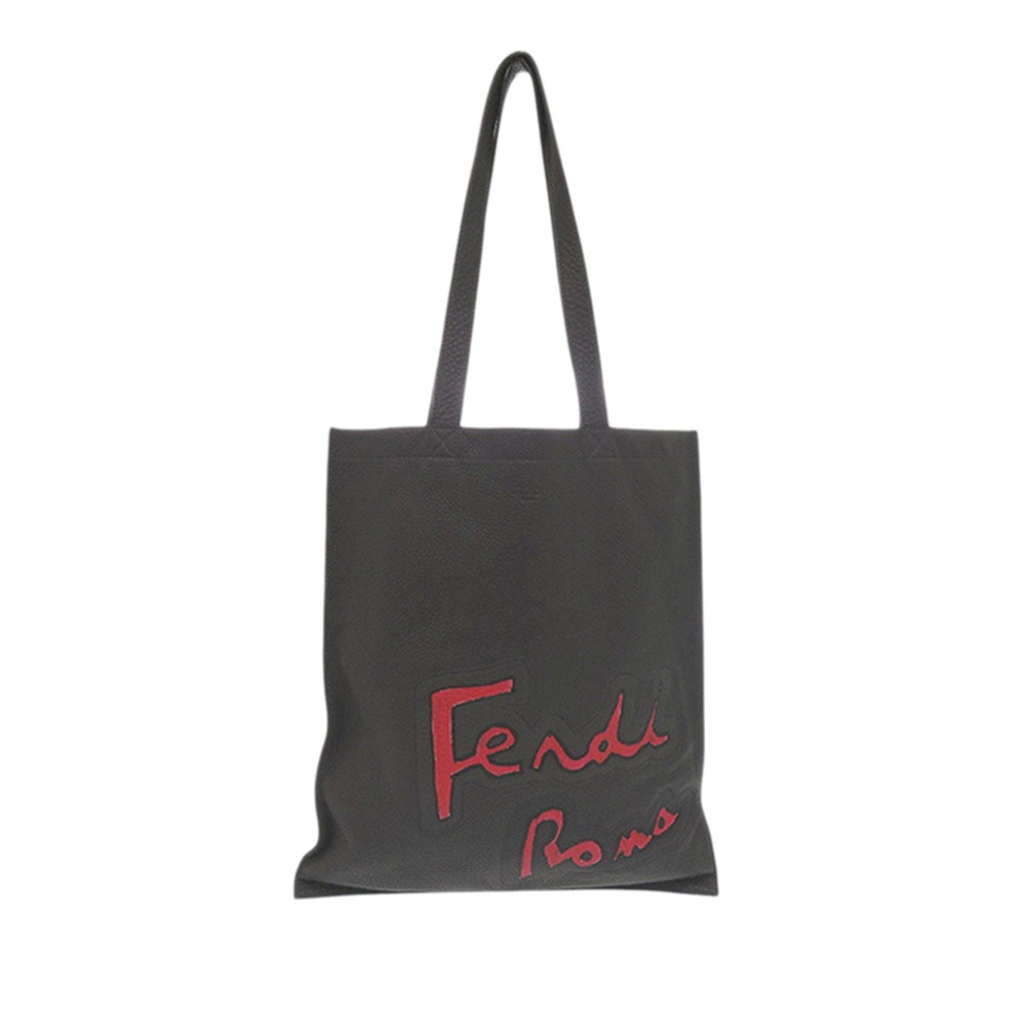Fendi Leather Roma Flat Tote