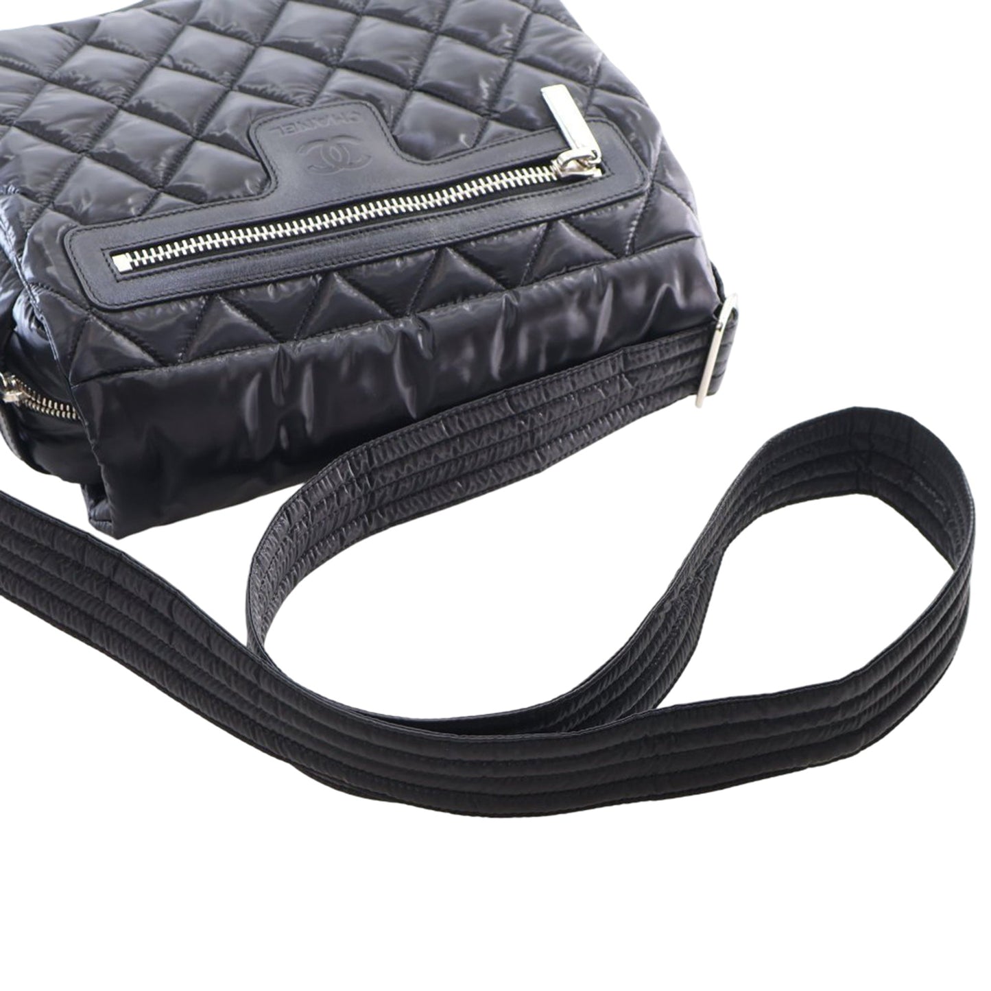 Chanel Small Quilted Nylon Coco Cocoon Messenger Bag