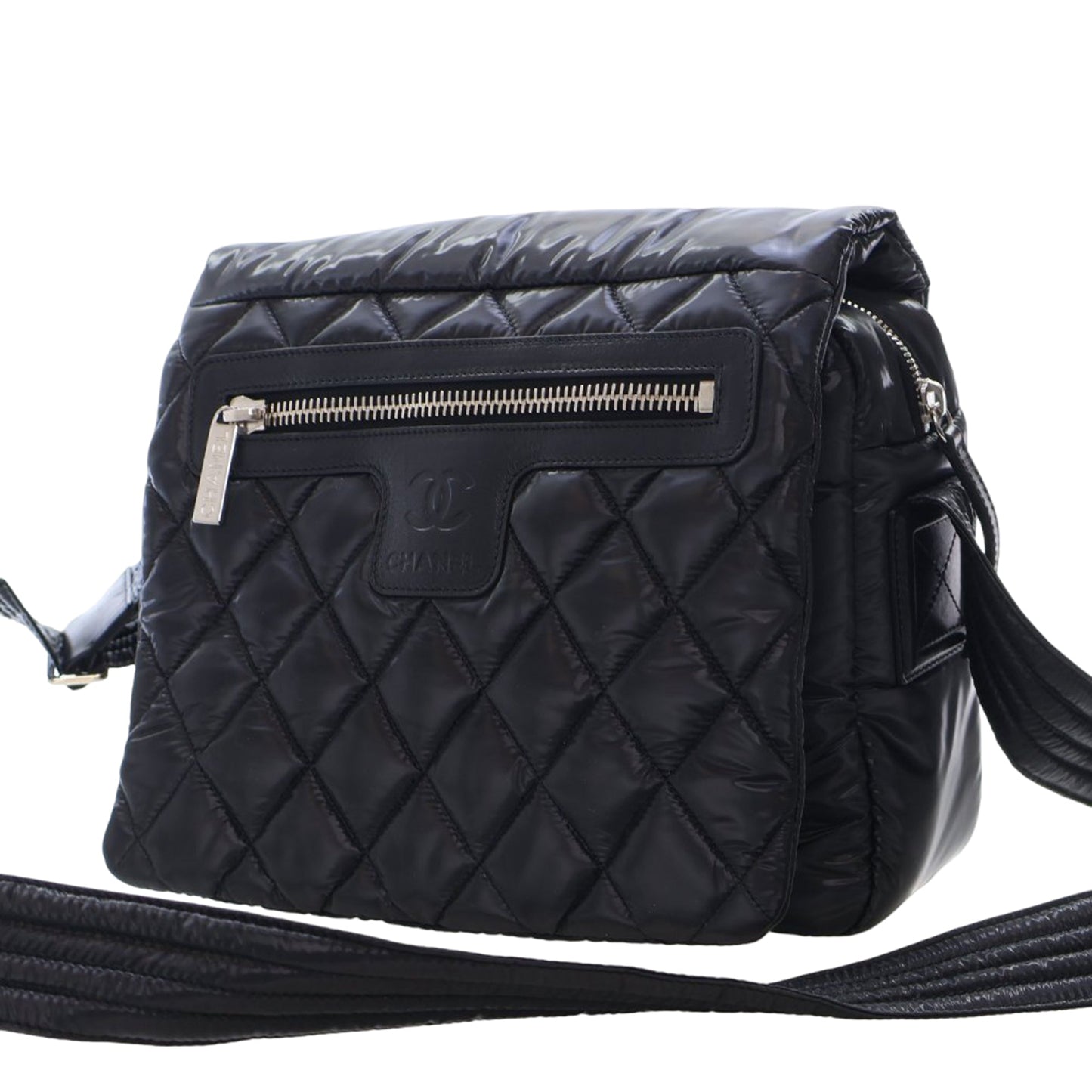 Chanel Small Quilted Nylon Coco Cocoon Messenger Bag