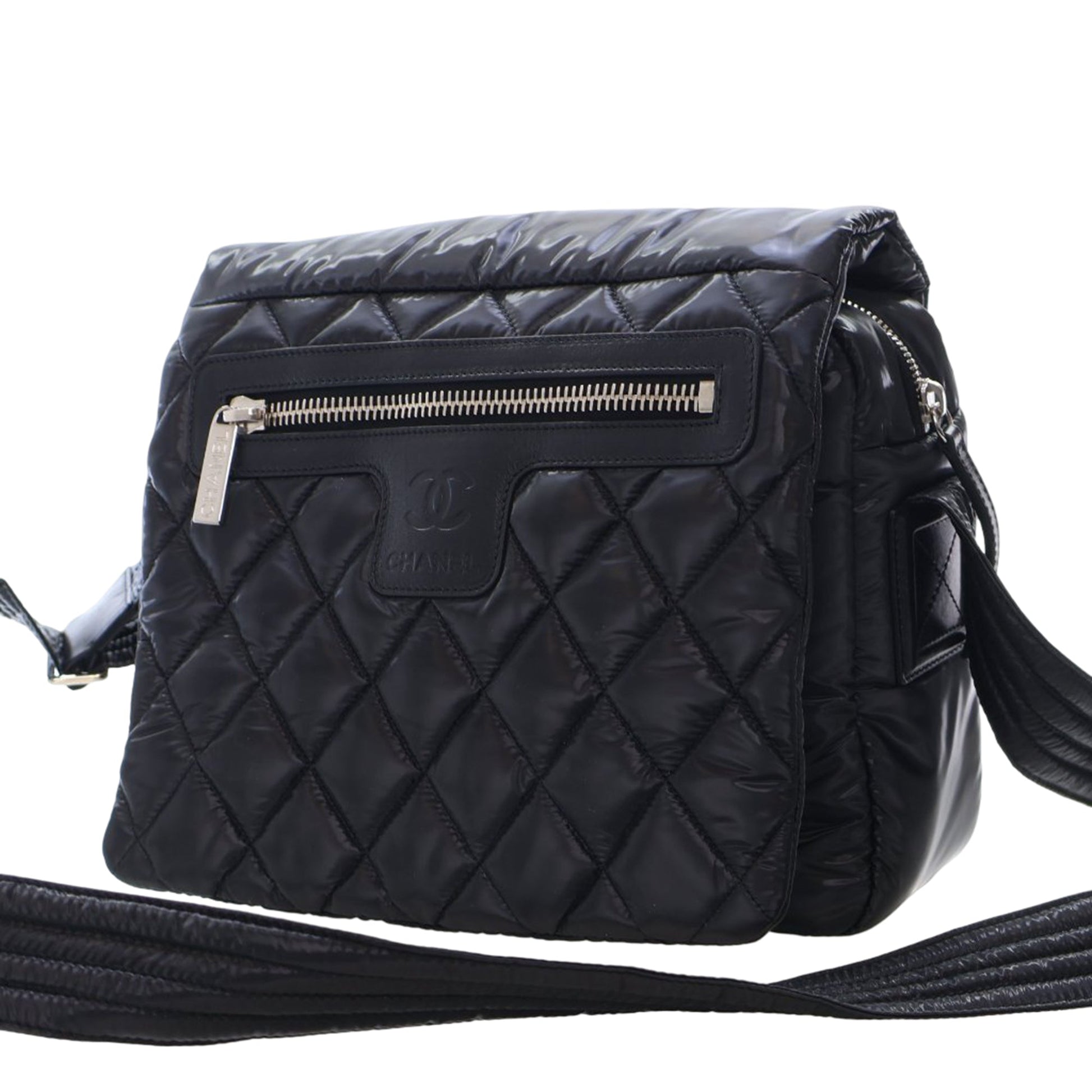 Chanel Small Quilted Nylon Coco Cocoon Messenger Bag