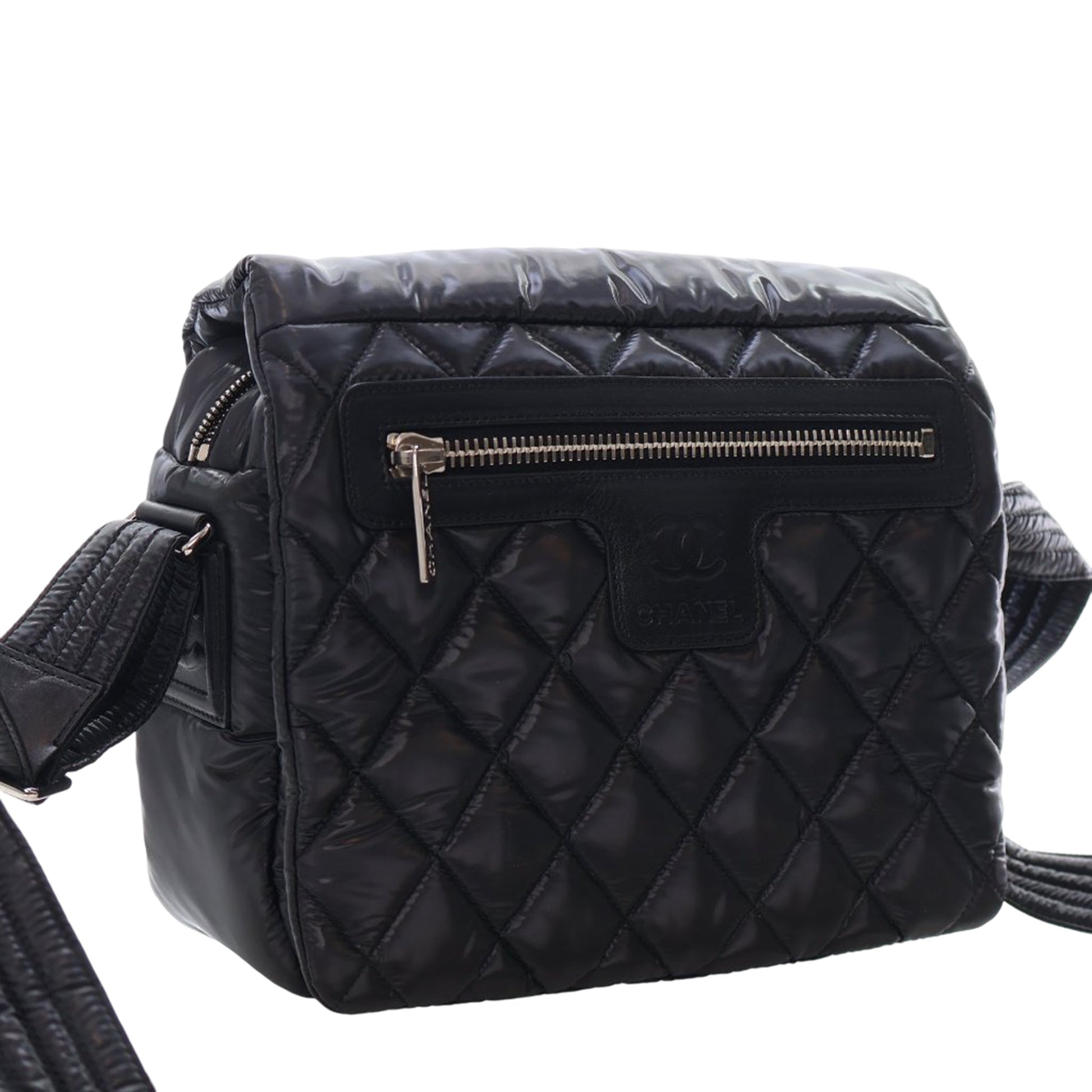 Chanel Small Quilted Nylon Coco Cocoon Messenger Bag