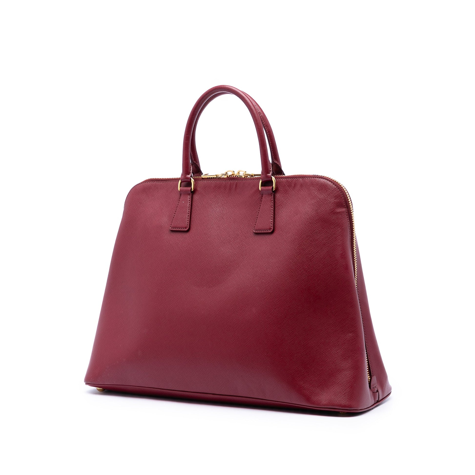 Prada Extra Large Saffiano Lux Promenade Satchel