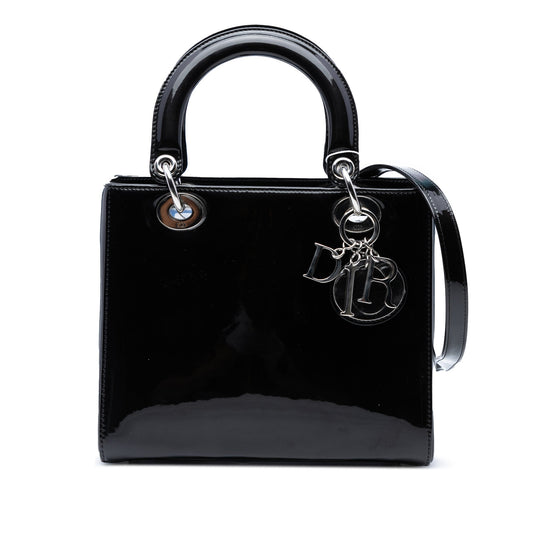 Dior Medium Patent Lady Dior