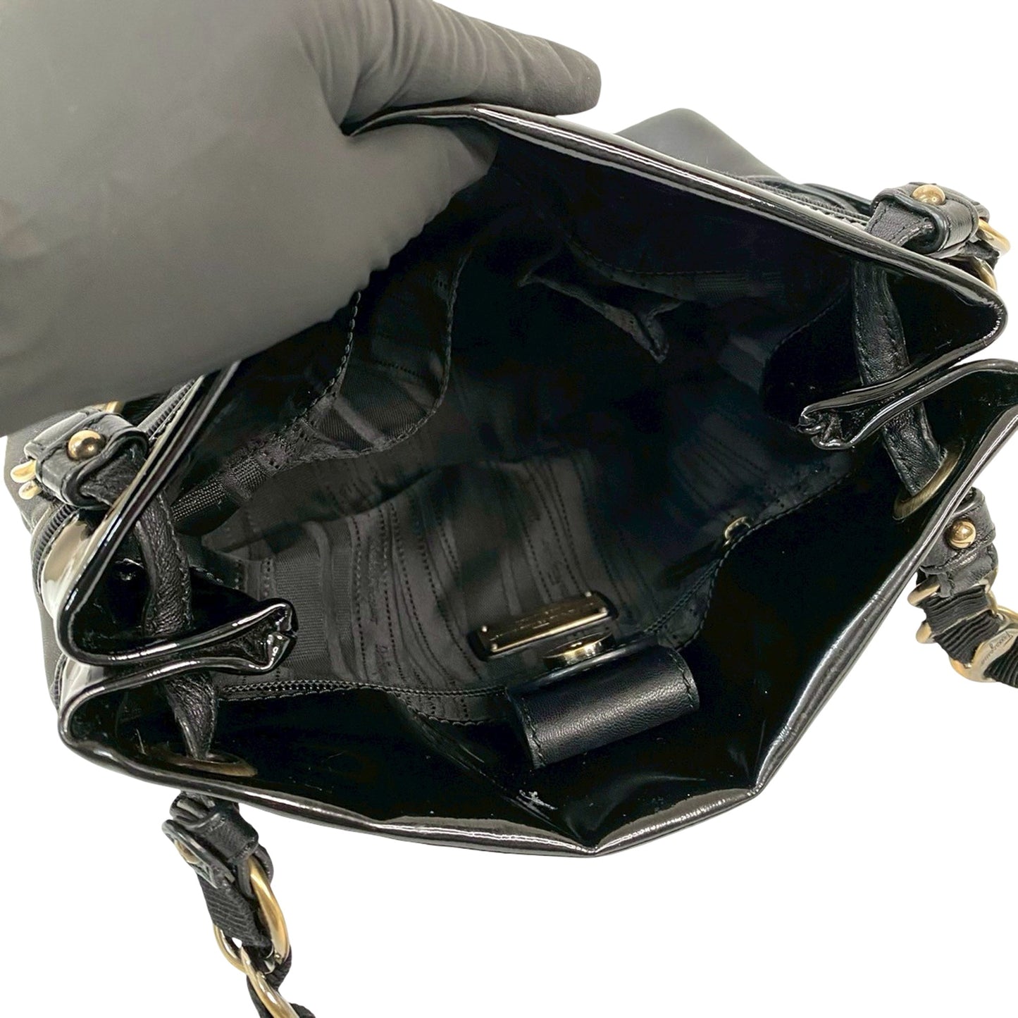 Ferragamo Leather Vara Bow Shoulder Bag