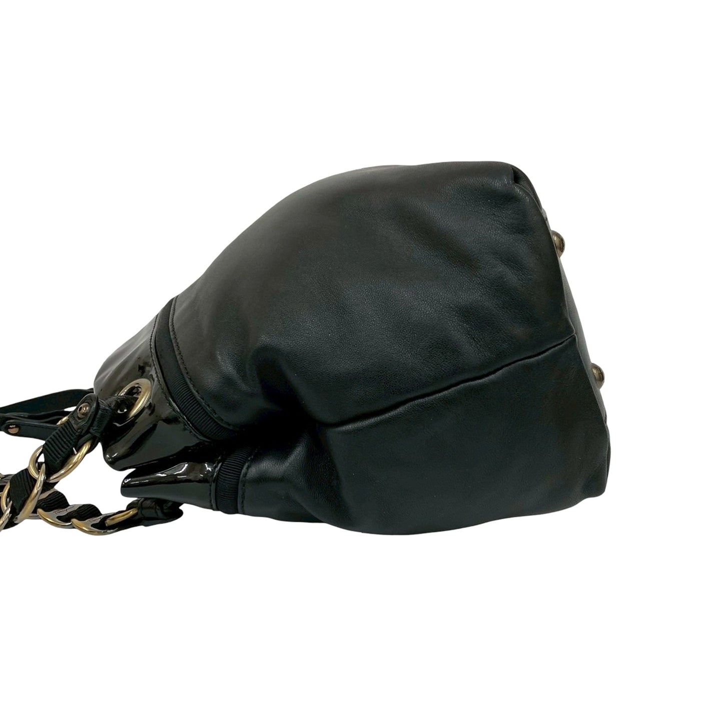 Ferragamo Leather Vara Bow Shoulder Bag