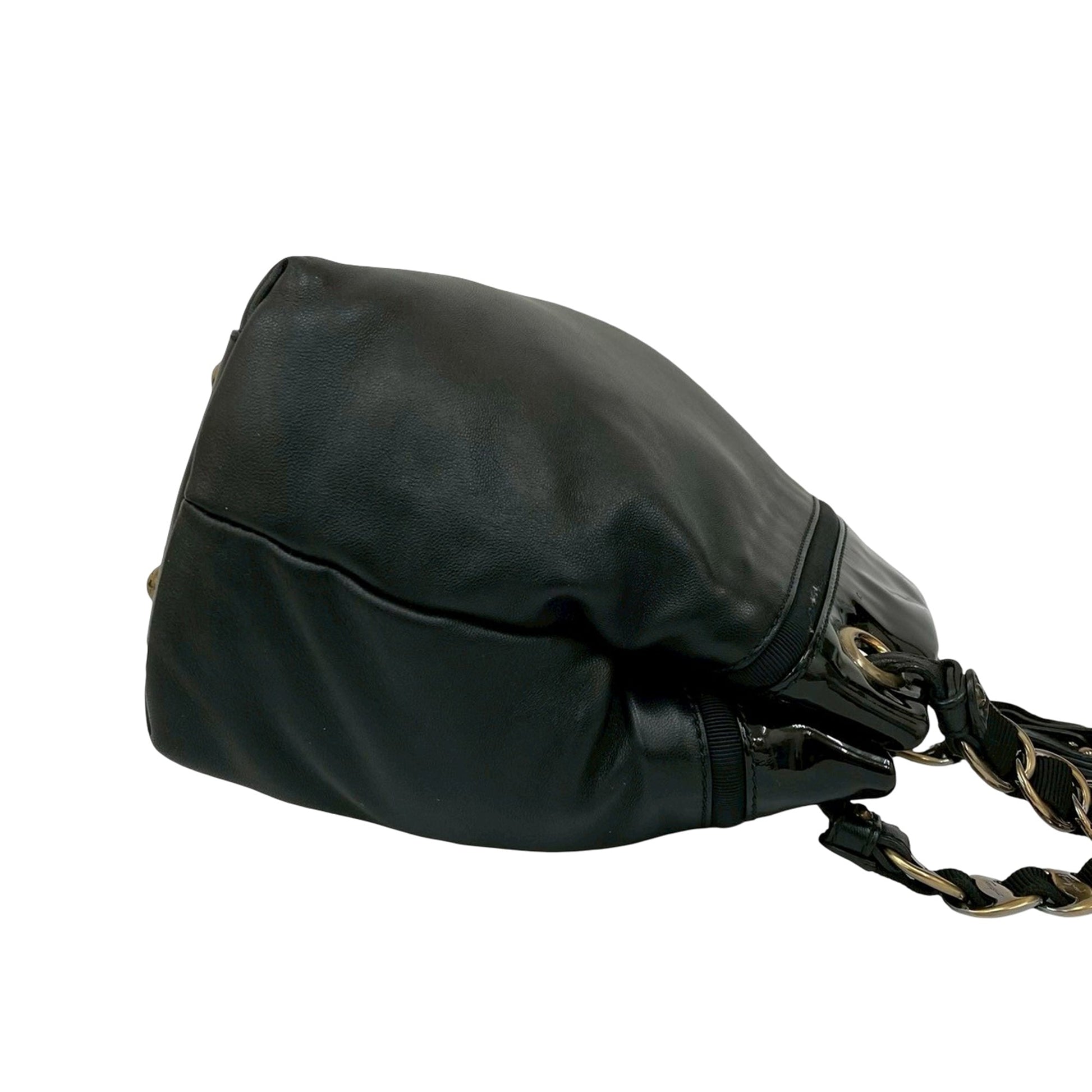 Ferragamo Leather Vara Bow Shoulder Bag