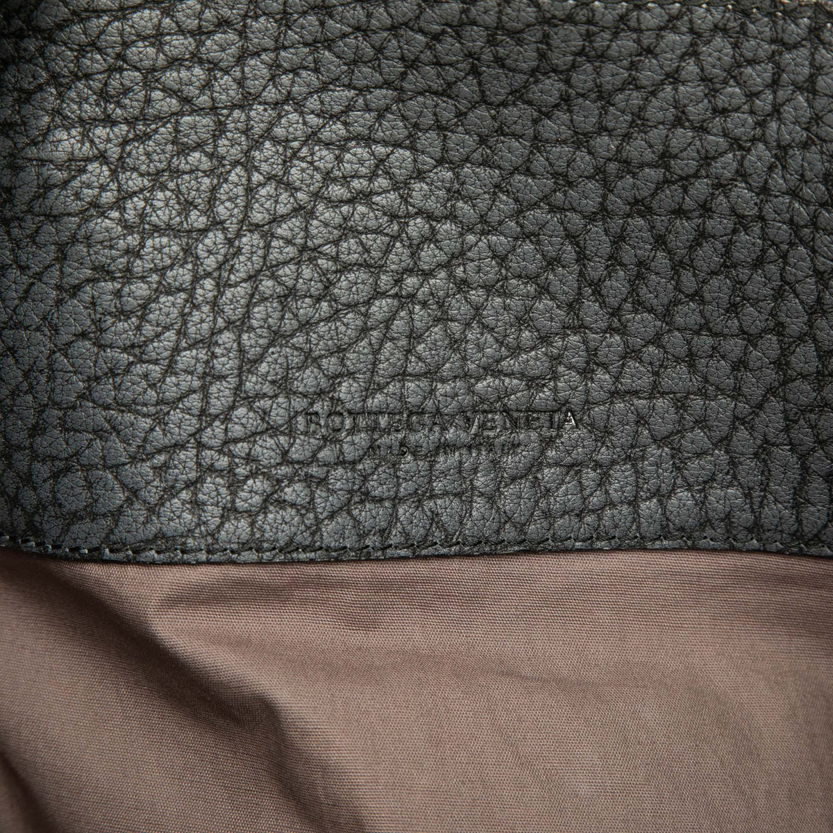 Bottega Veneta Intrecciato Trimmed Cervo Tote — Gray