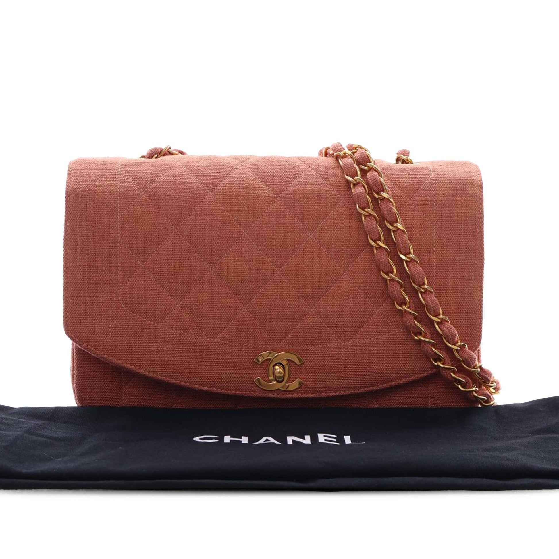 Chanel Medium Jersey Diana Flap