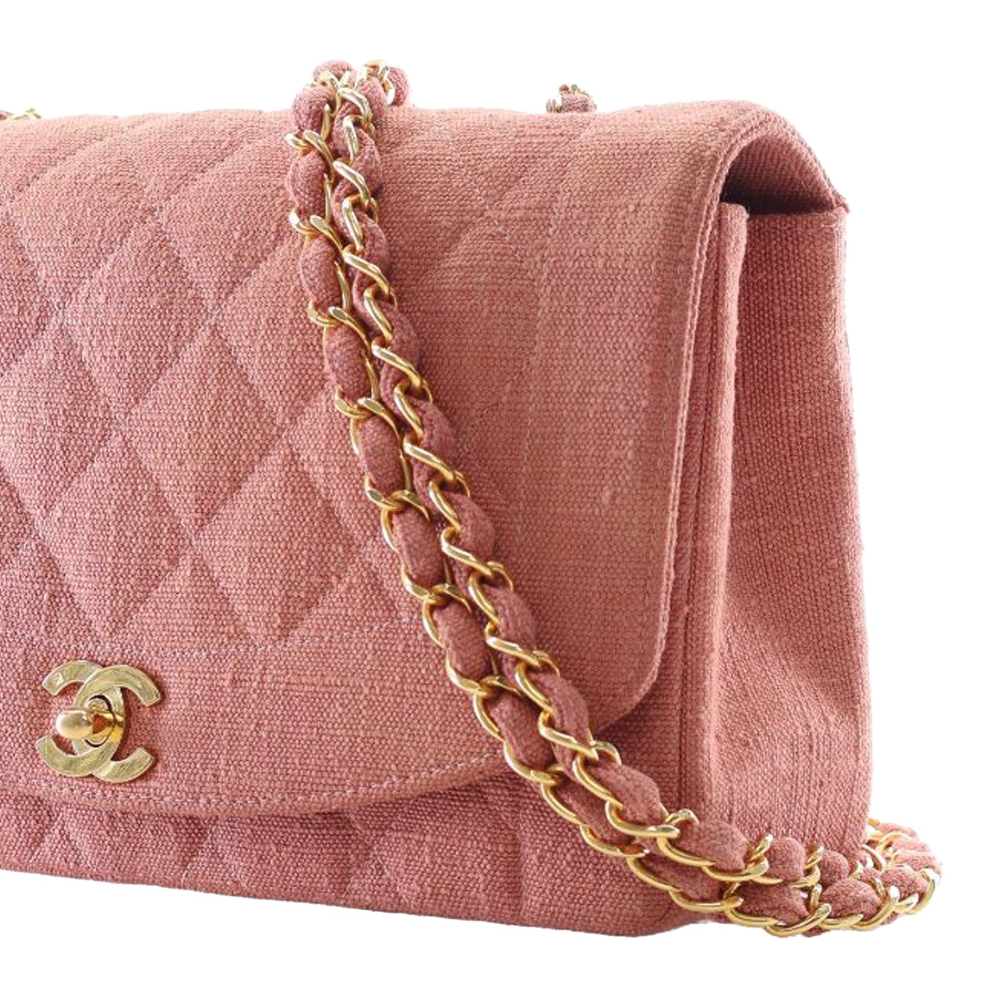 Chanel Medium Jersey Diana Flap