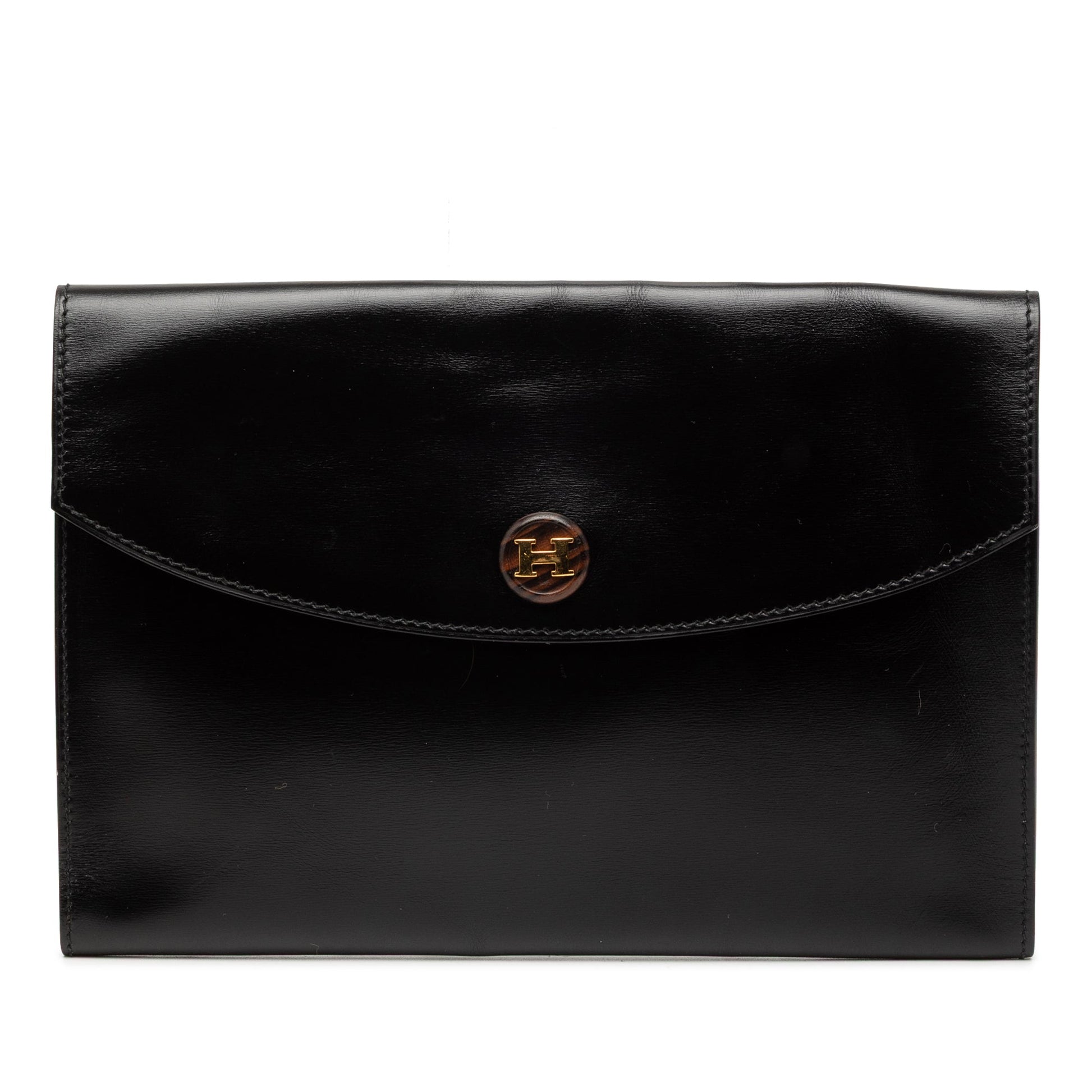 HermÃ¨s Box Calf Pochette Rio