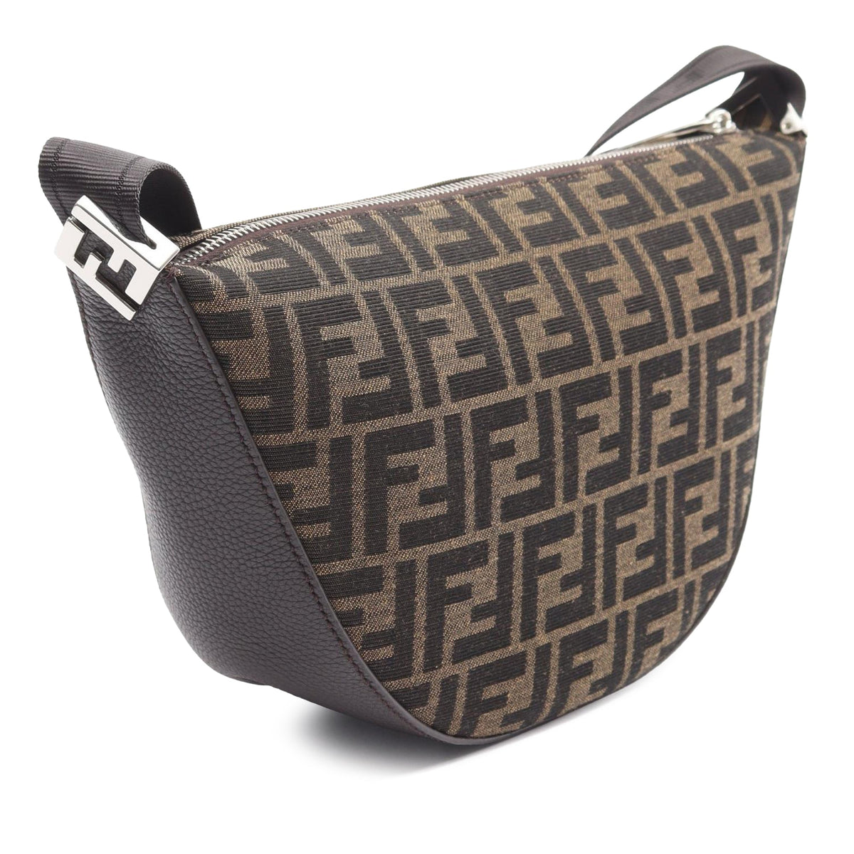 Fendi Small Zucca Canvas Melon Crossbody