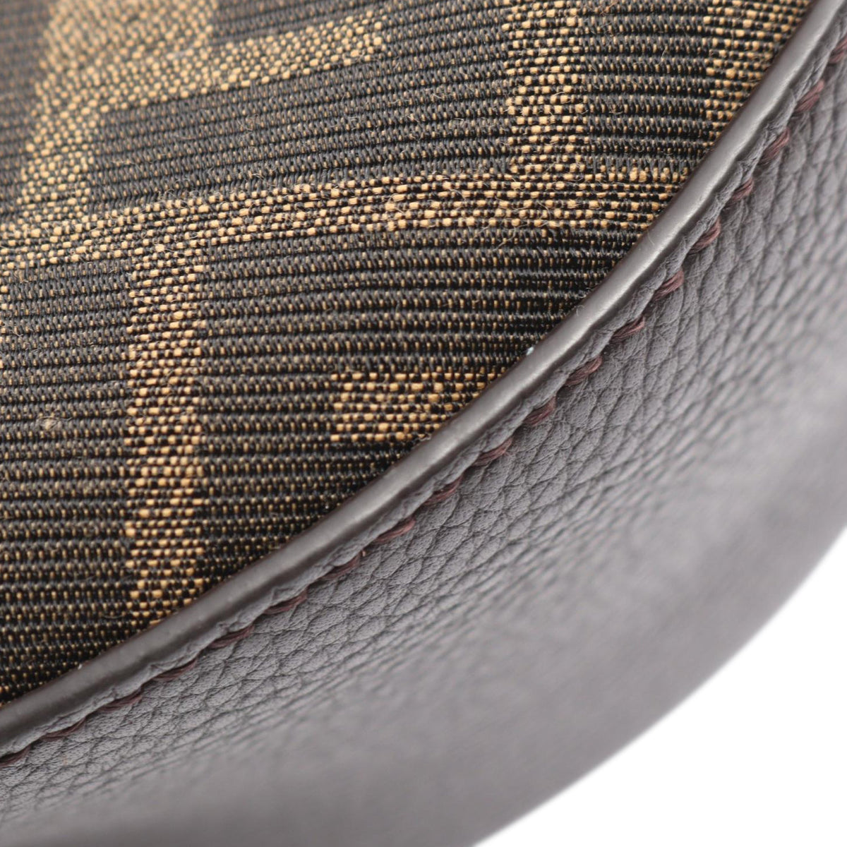 Fendi Small Zucca Canvas Melon Crossbody