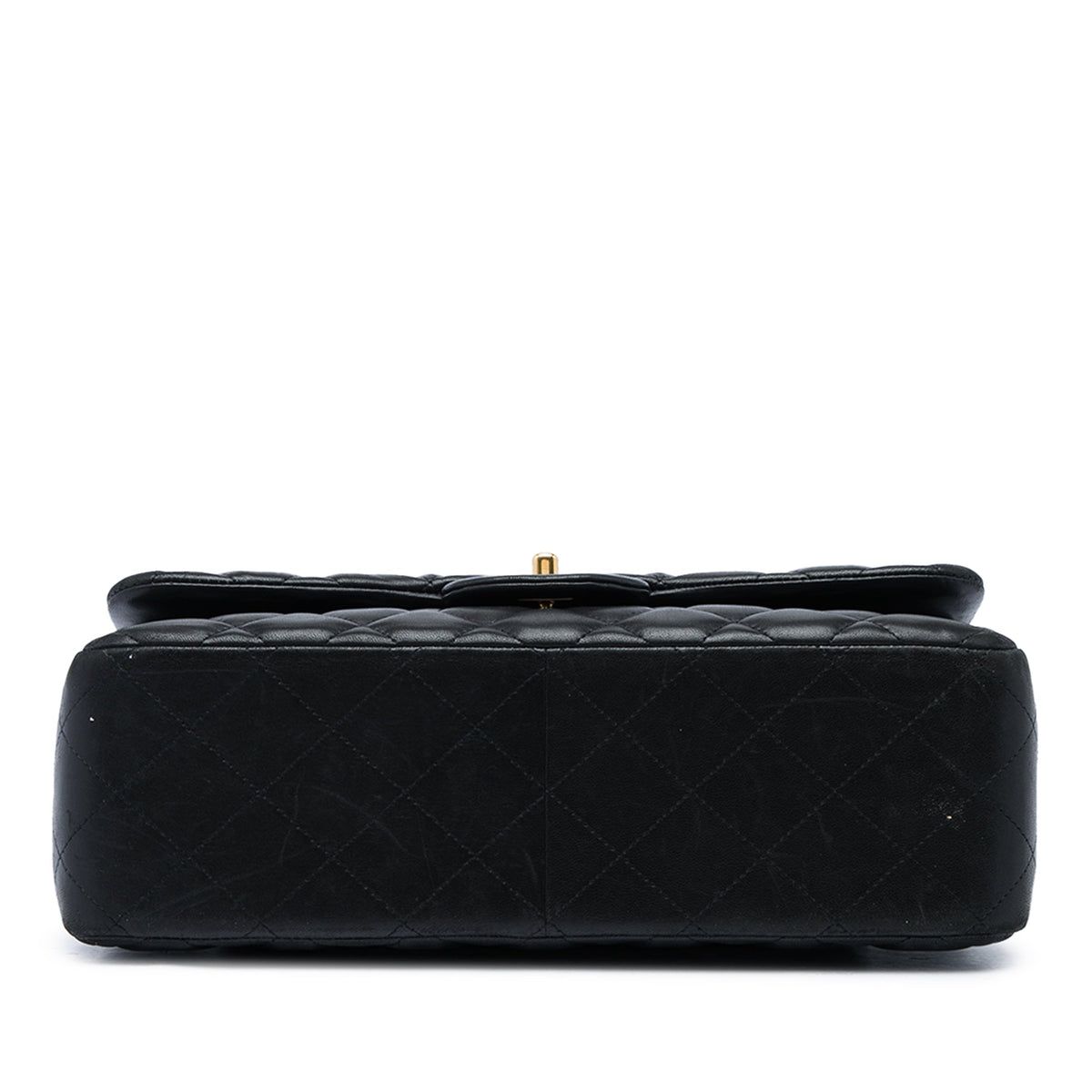Chanel Jumbo Classic Lambskin Double Flap — Black