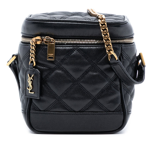 Grain de Poudre Quilted 80s Vanity Bag