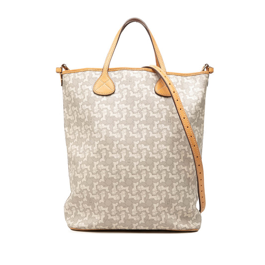 Celine Horse Carriage Coated Canvas Convertible Tote