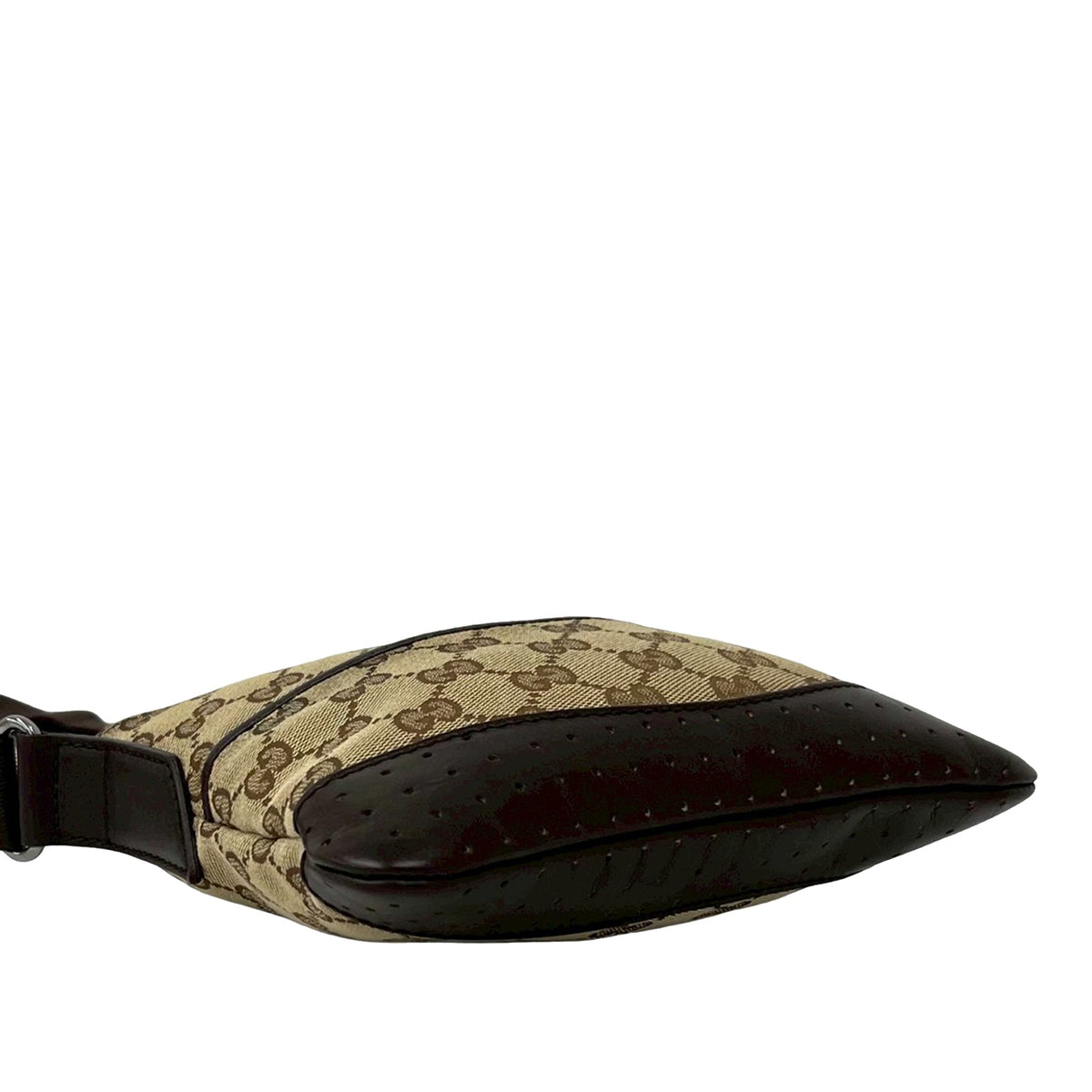 Gucci Small GG Canvas Perforated Crossbody