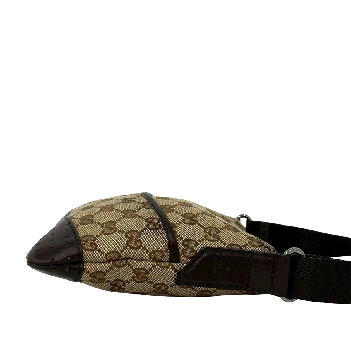 Gucci Small GG Canvas Perforated Crossbody