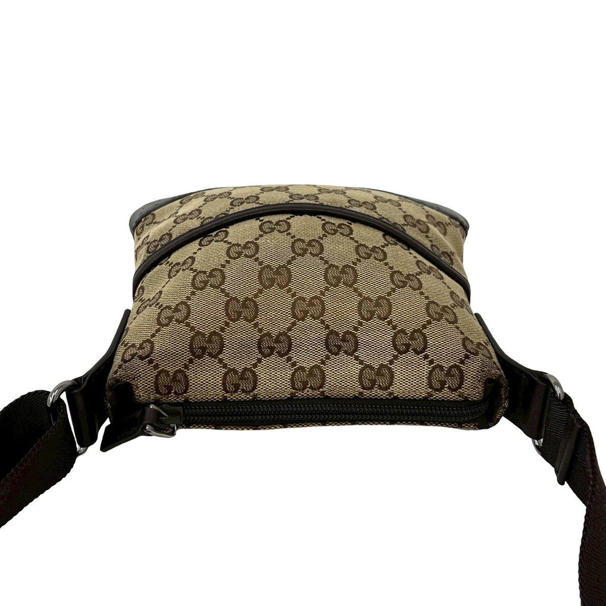 Gucci Small GG Canvas Perforated Crossbody