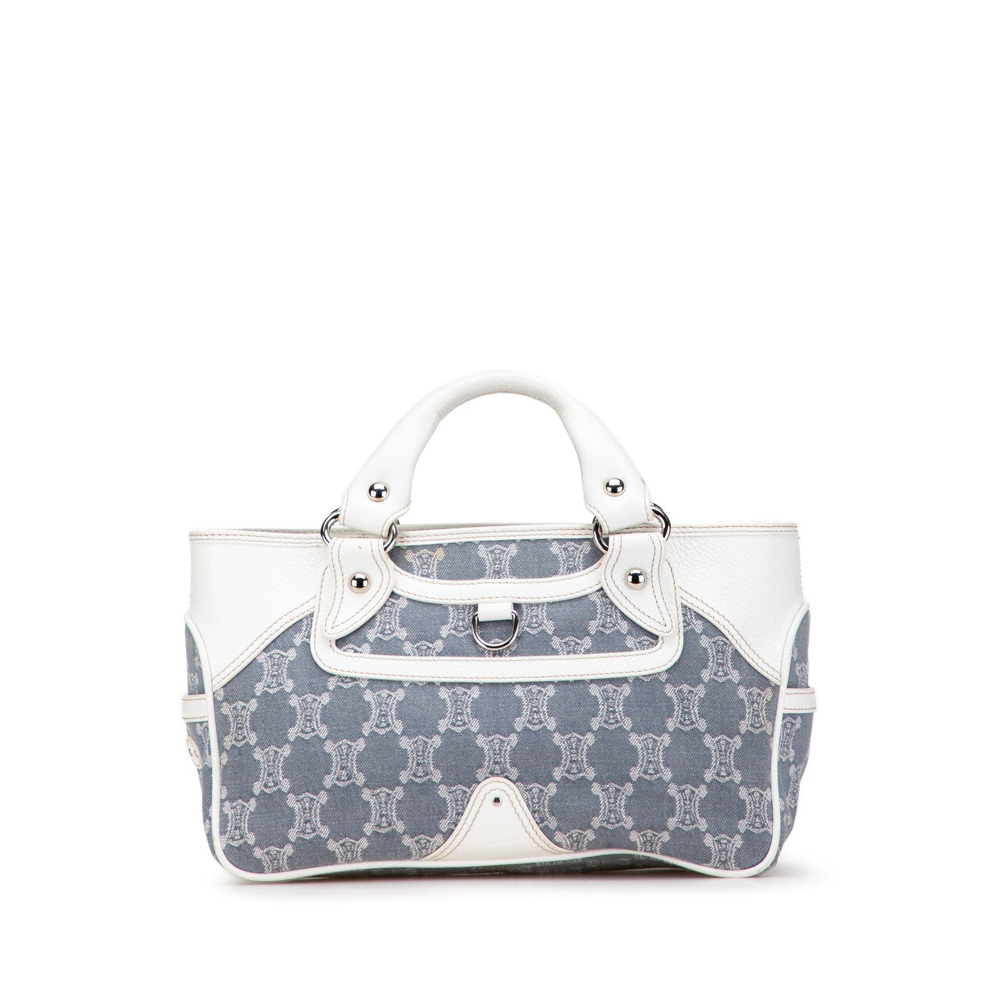 Celine Macadam Denim Boogie Handbag