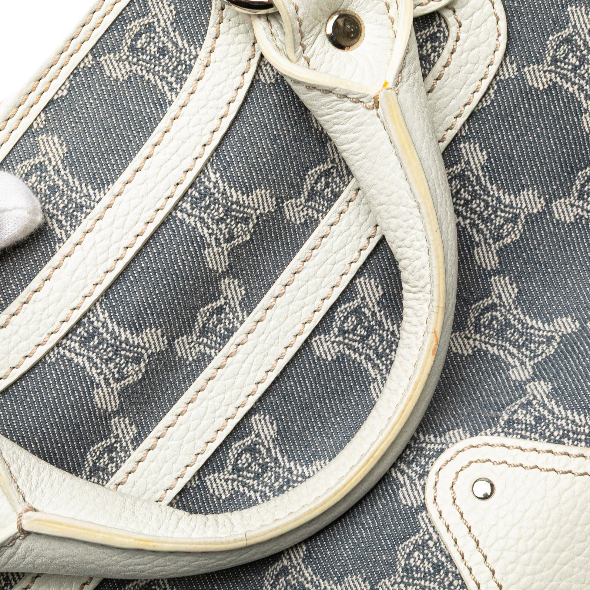 Celine Macadam Denim Boogie Handbag