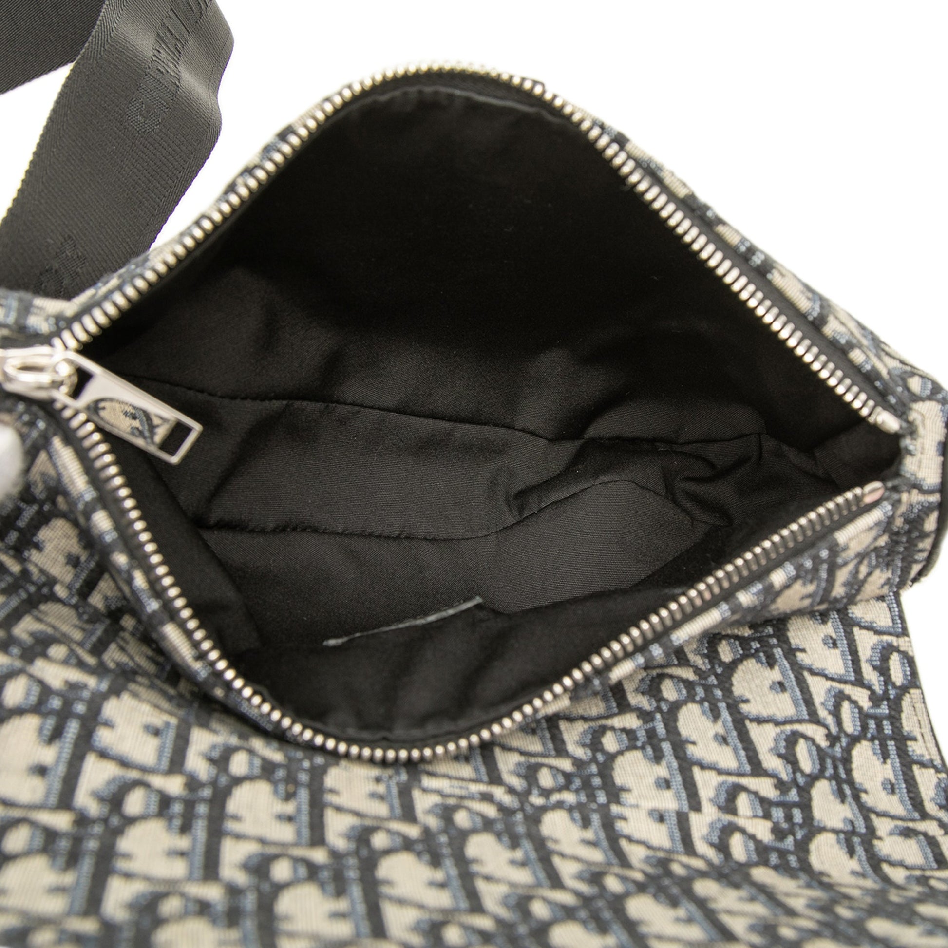 Dior Oblique Canvas Saddle Crossbody