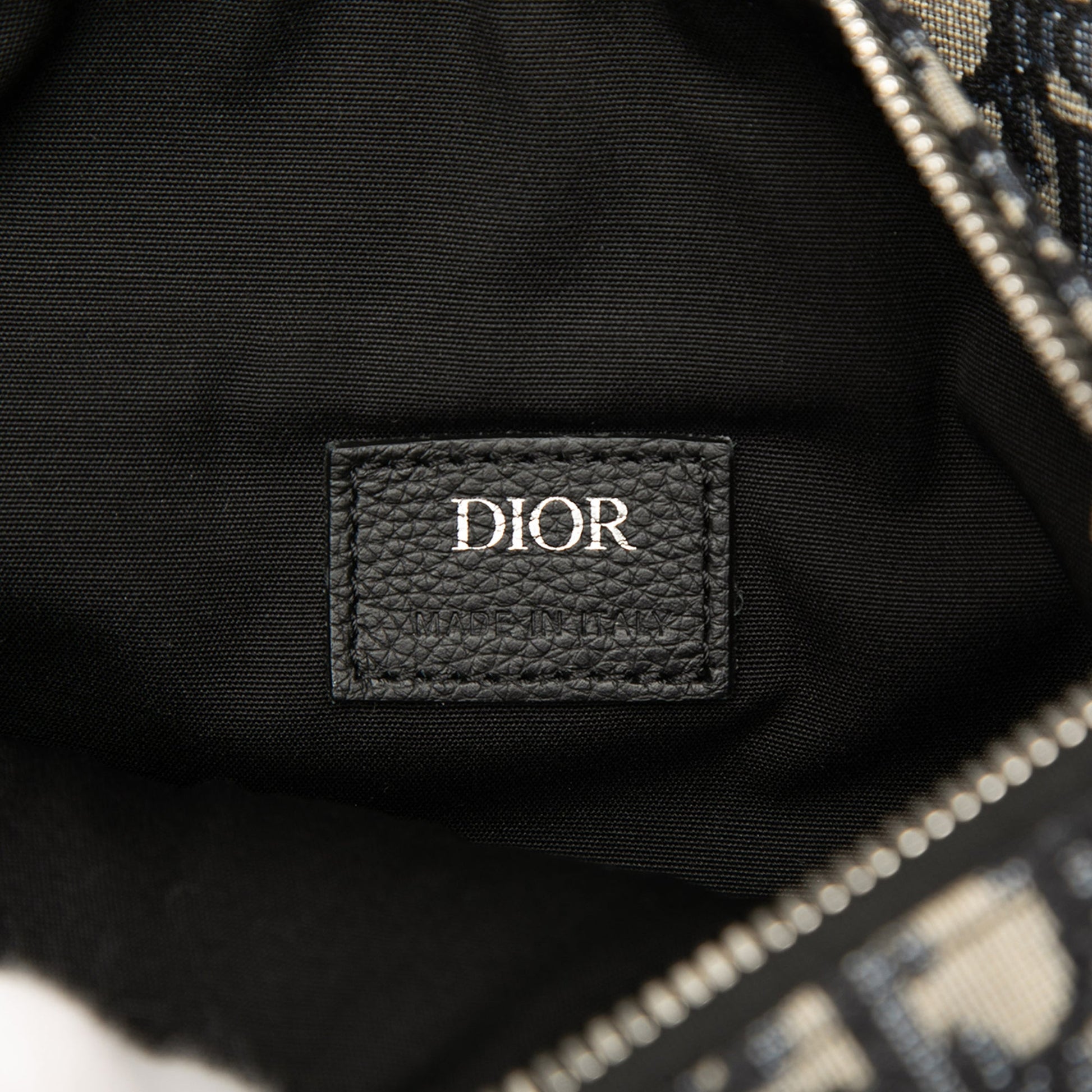 Dior Oblique Canvas Saddle Crossbody