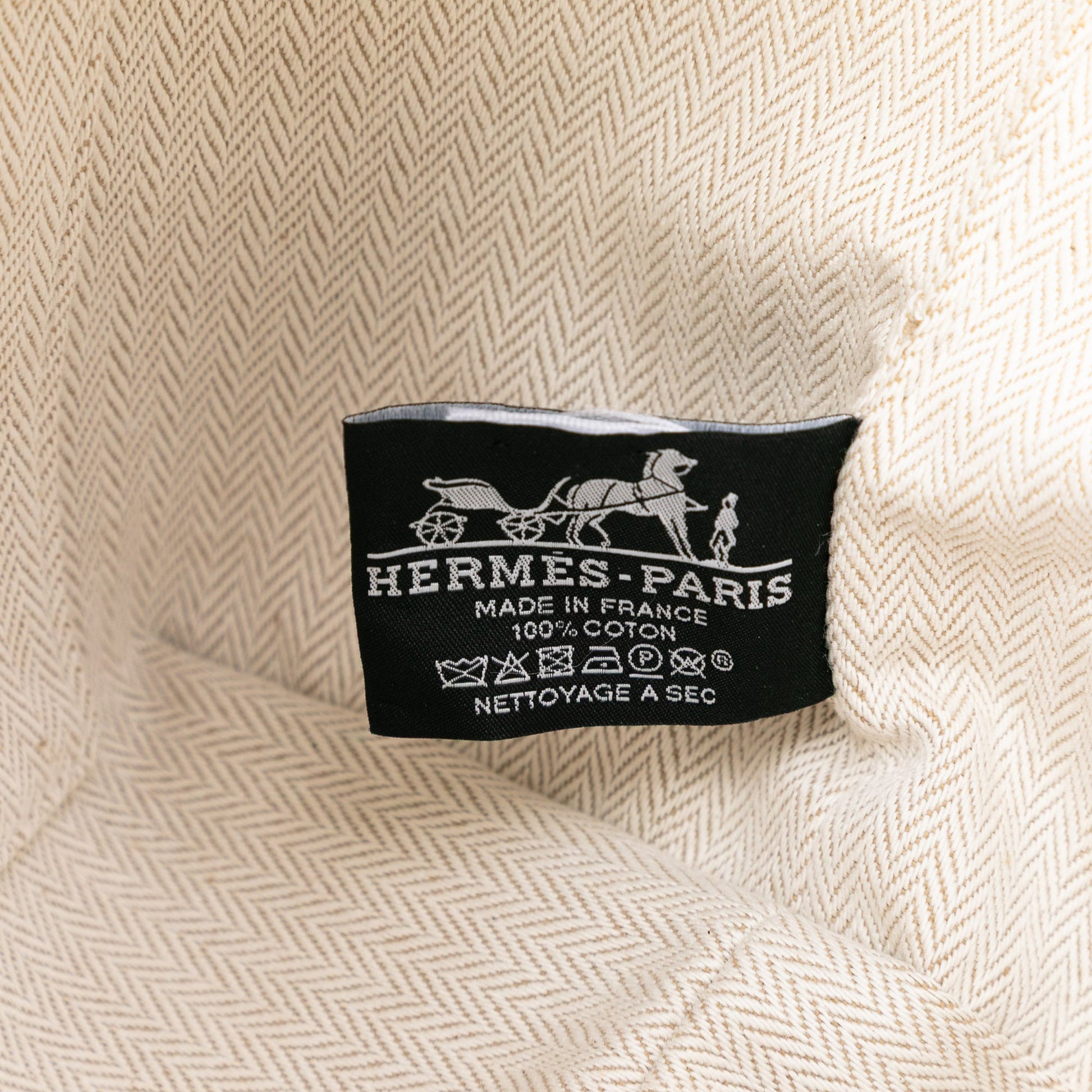 Hermès Large Toile Bride A Brac Case