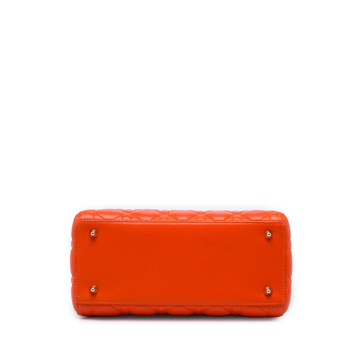 Dior Medium Lambskin Cannage Lady Dior