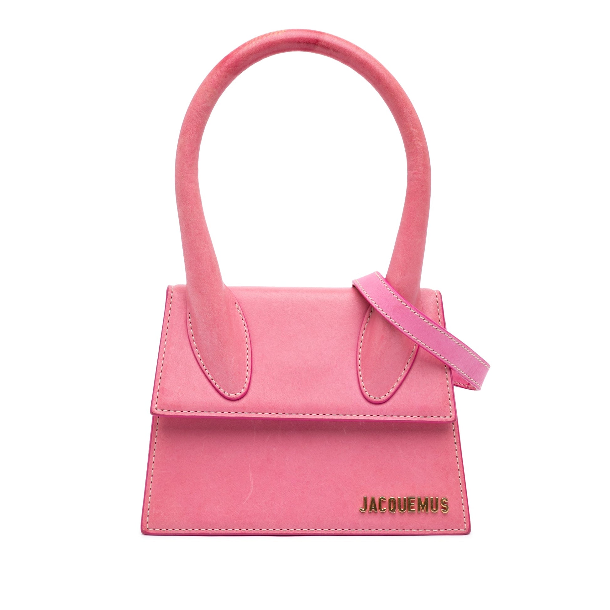 Jacquemus Leather Le Chiquito Moyen