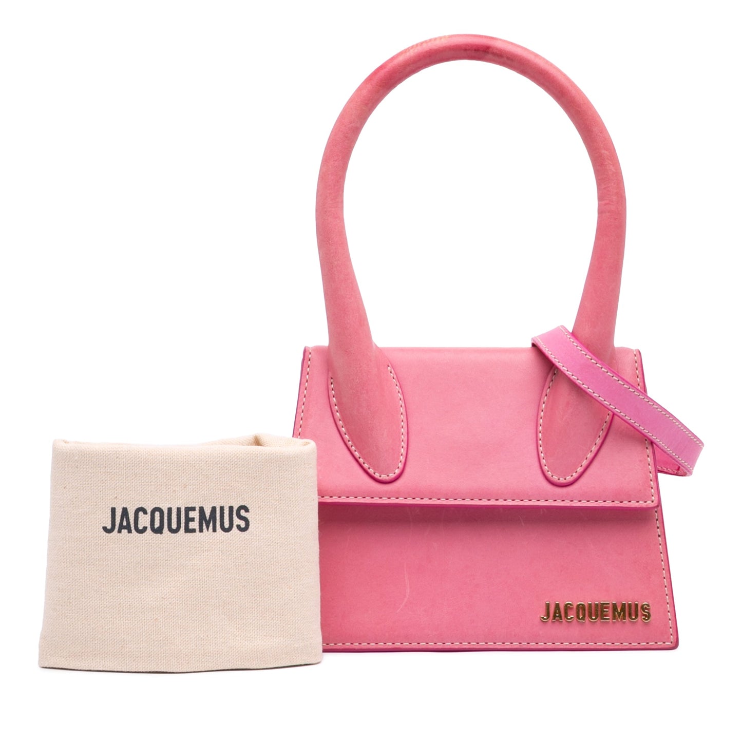 Jacquemus Leather Le Chiquito Moyen