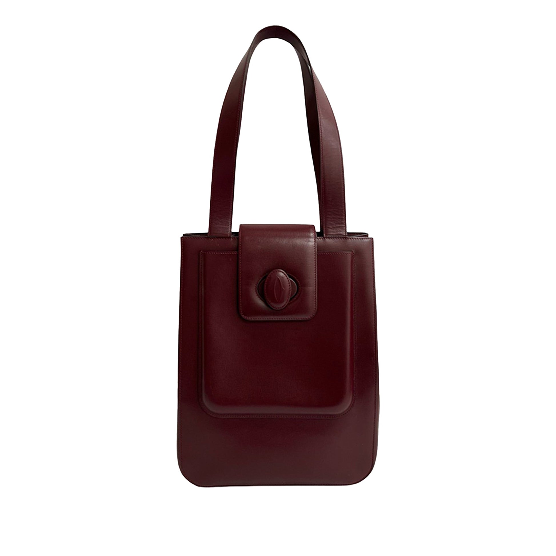 Cartier Leather Must De Cartier Tote
