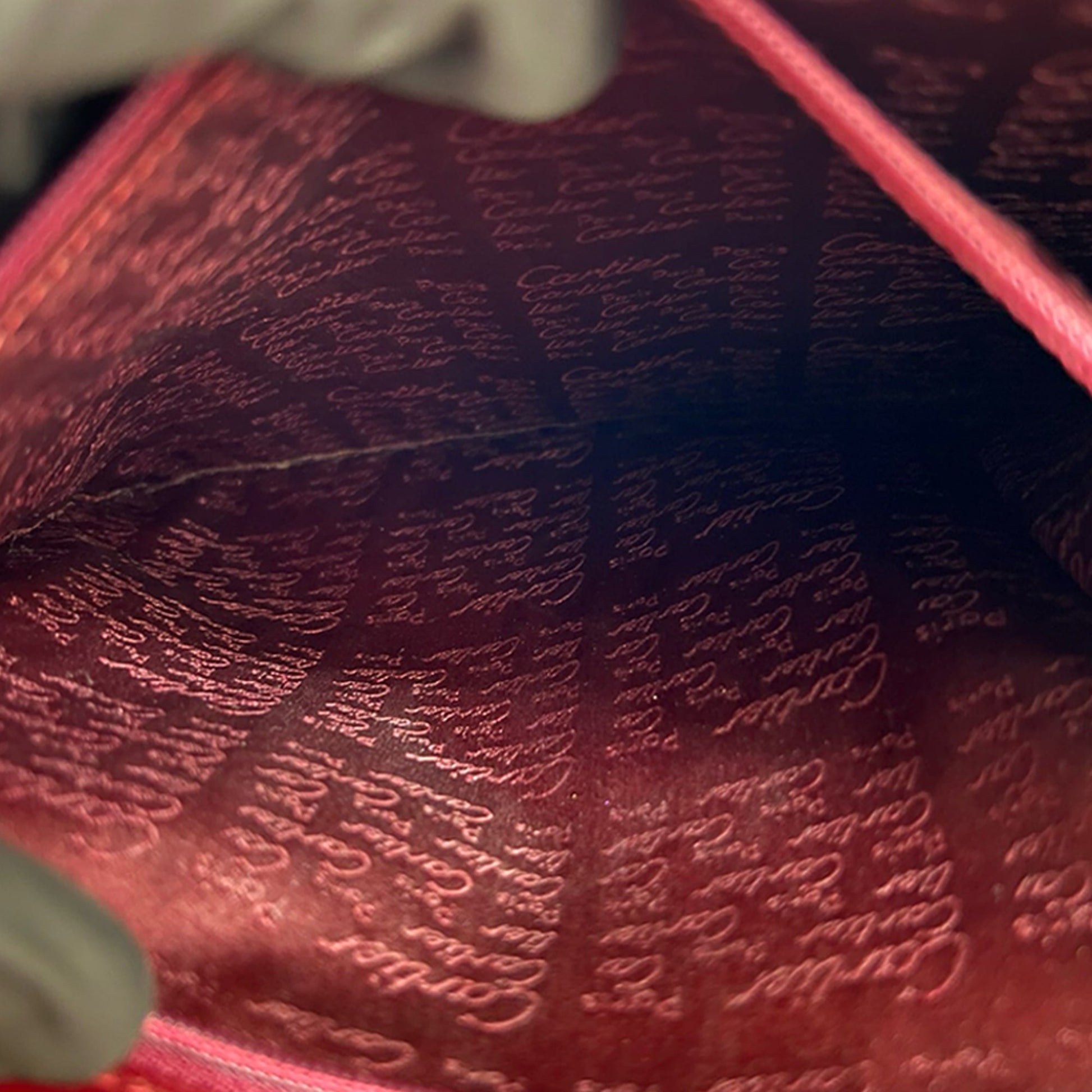 Cartier Leather Must De Cartier Tote