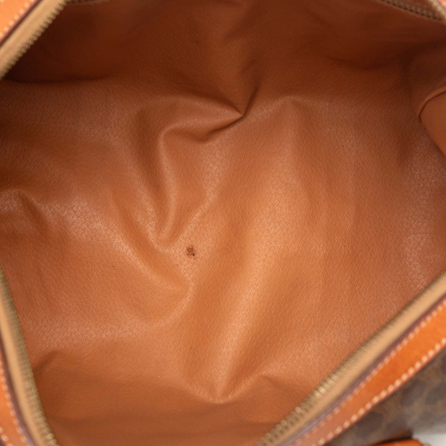 Celine Macadam Coated Canvas Boston Bag