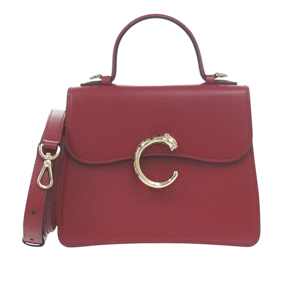 Cartier Mini Leather Panthere C Satchel