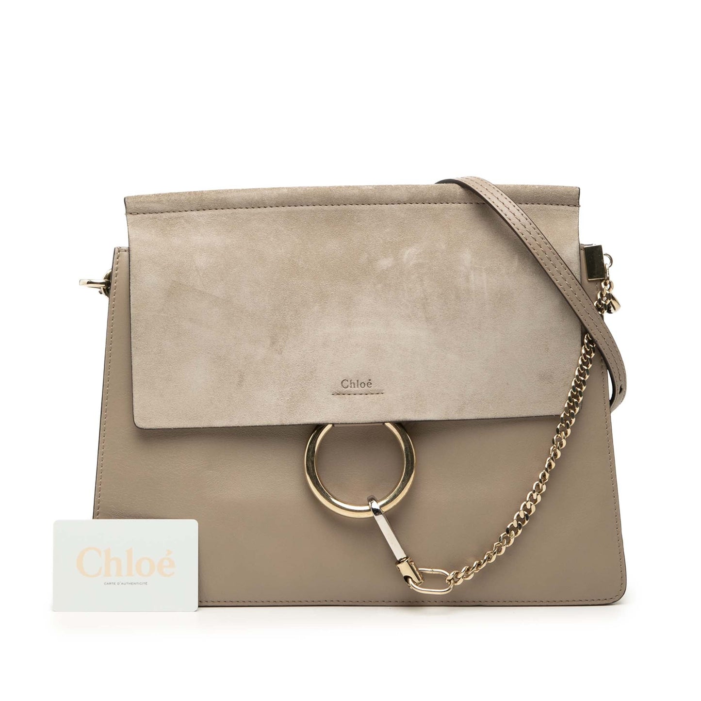Chloé Medium Leather Faye Shoulder Bag