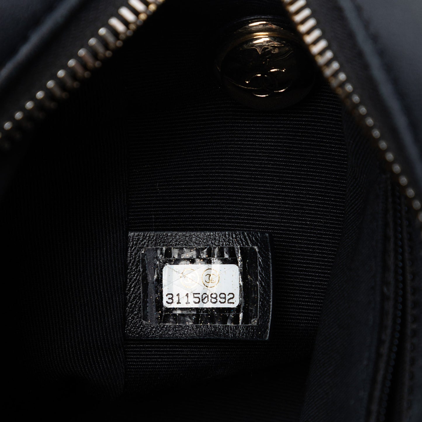 CC Lambskin Chain Embellished Camera Bag