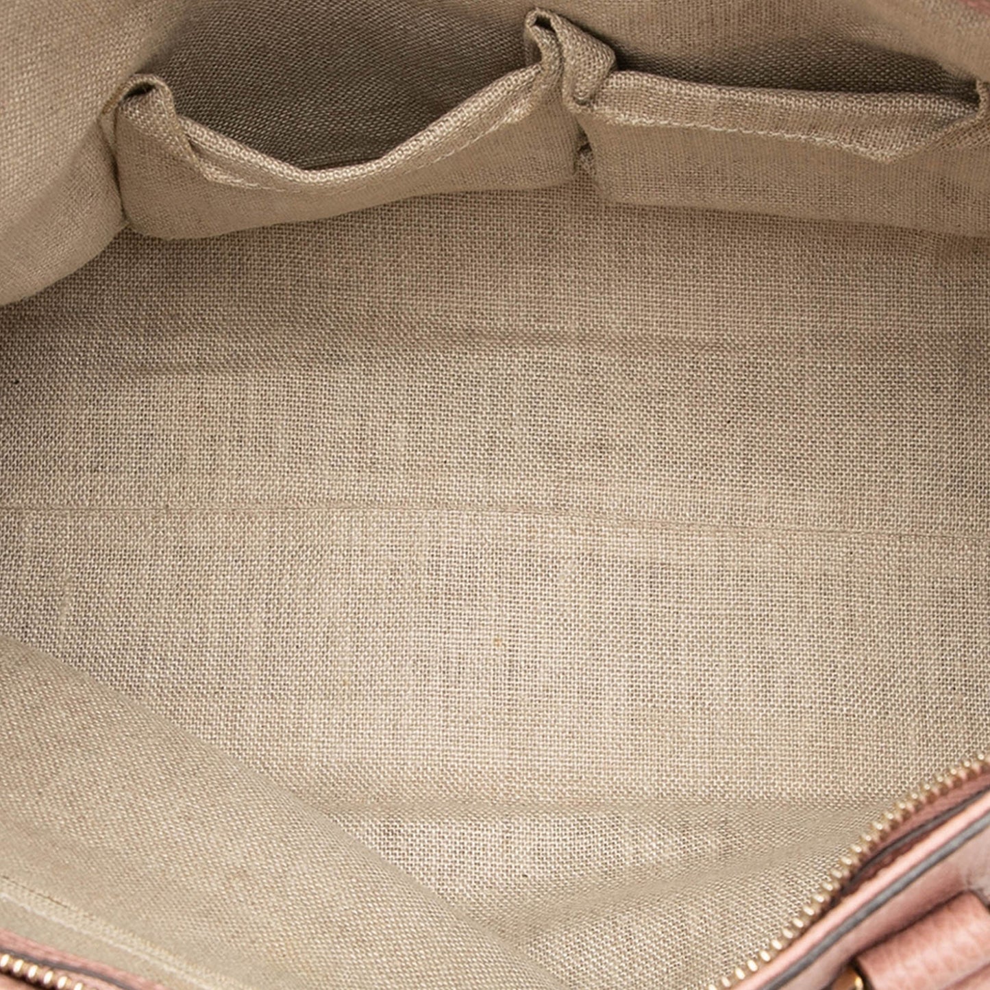 Gucci Leather Bamboo Tassel Satchel