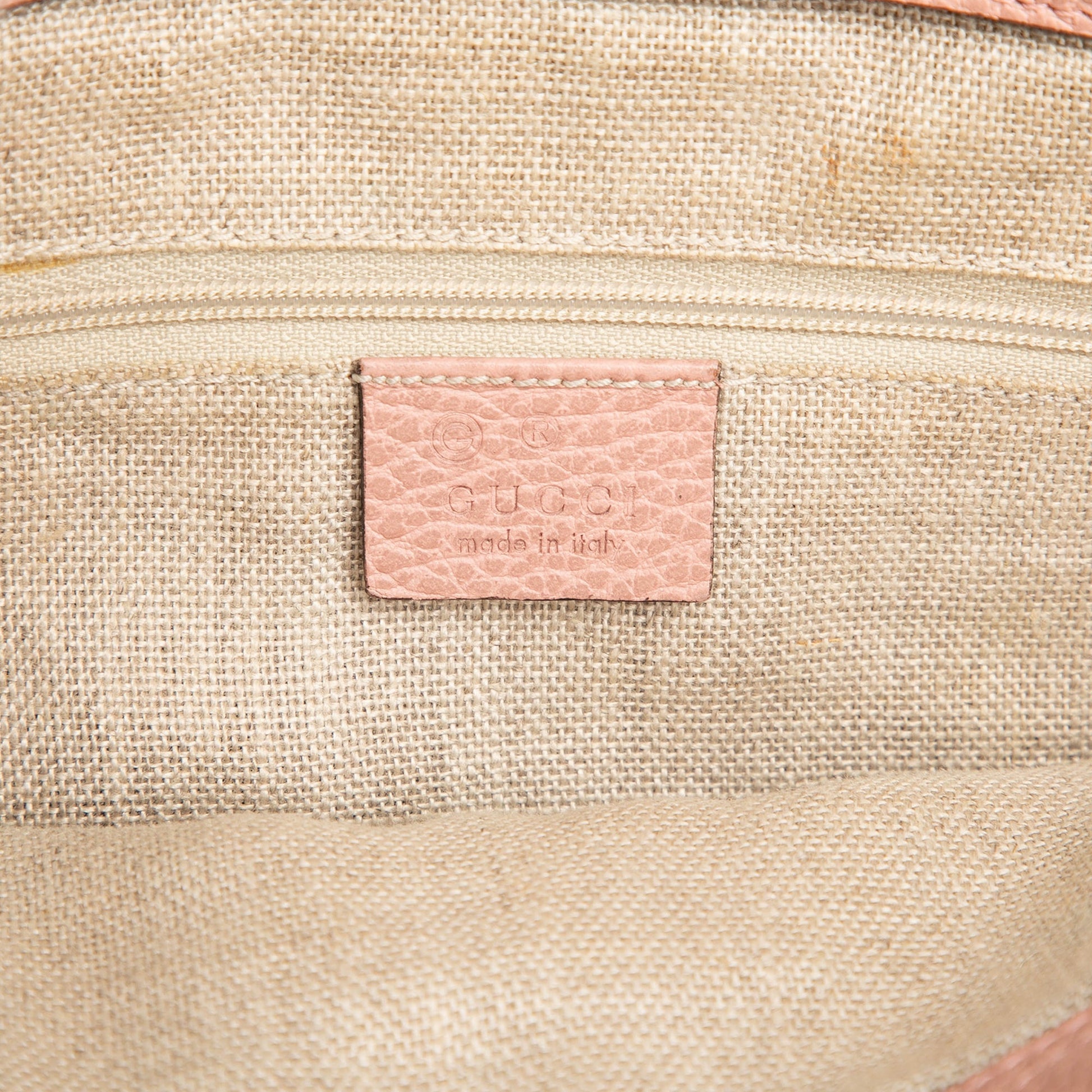 Gucci Leather Bamboo Tassel Satchel