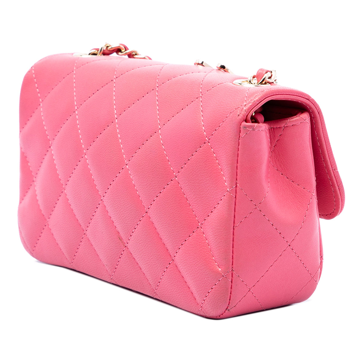 Chanel Extra Mini Lambskin V for Victory Flap
